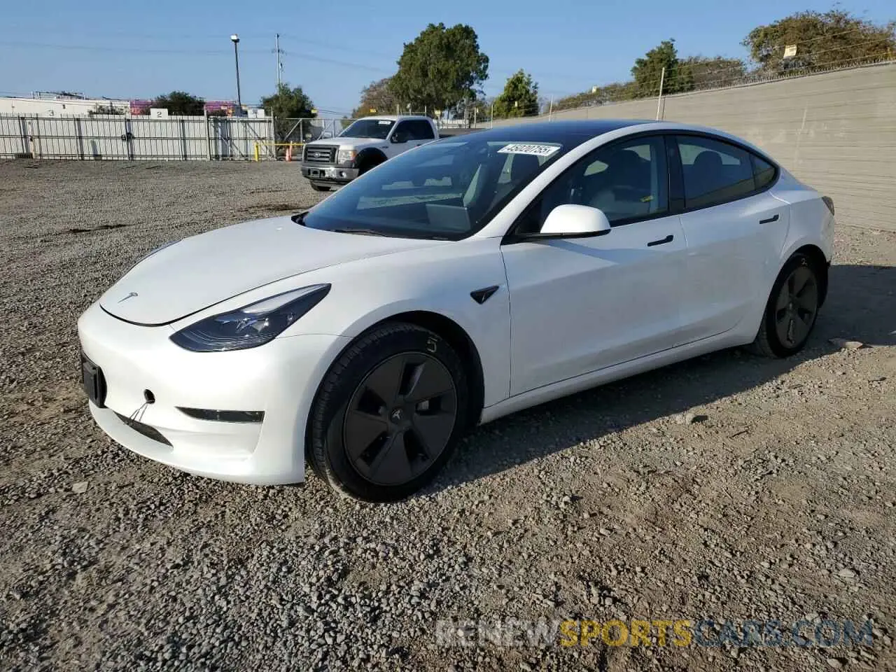 1 Photograph of a damaged car 5YJ3E1EA7PF430495 TESLA MODEL 3 2023