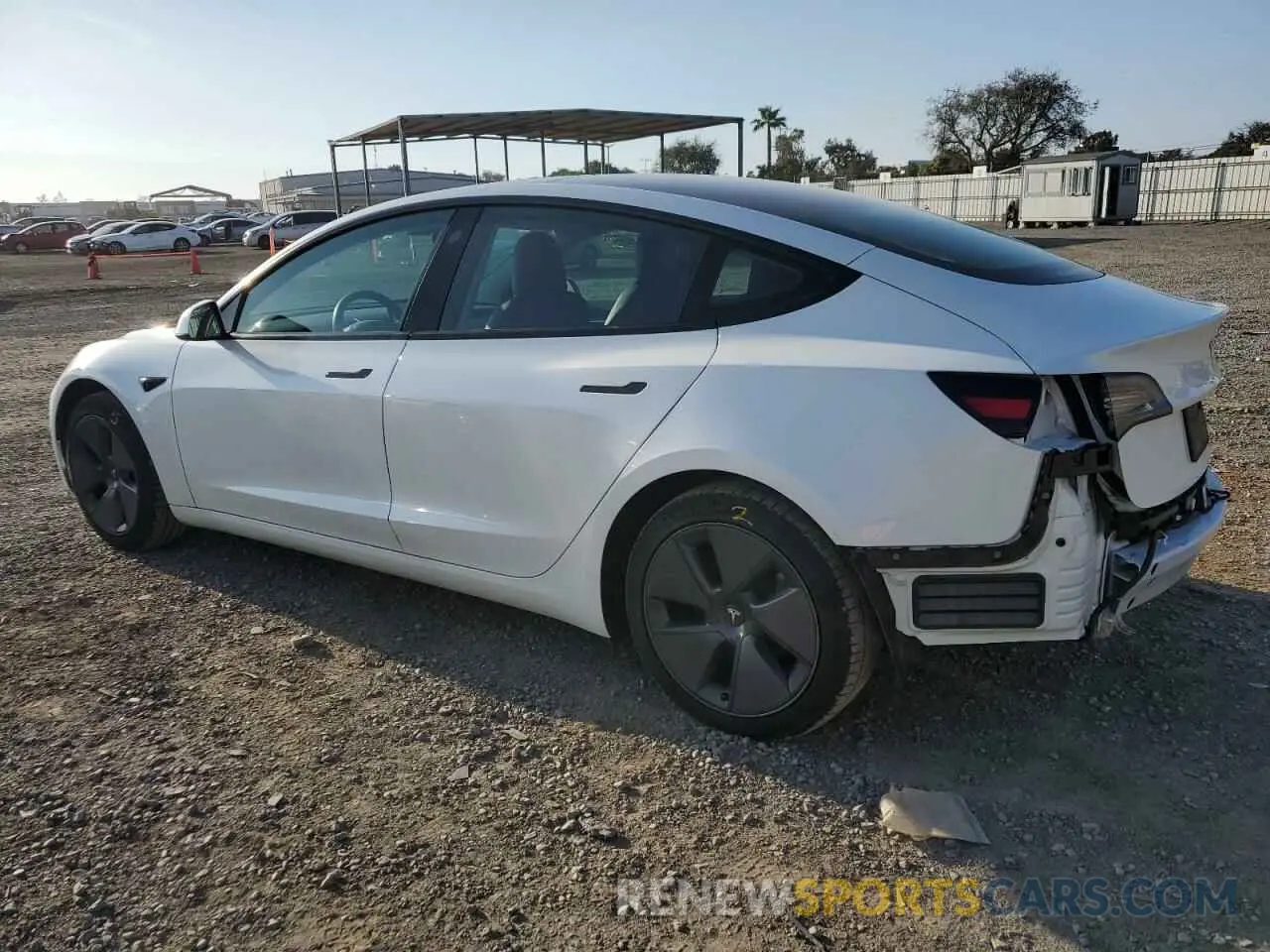 2 Photograph of a damaged car 5YJ3E1EA7PF430495 TESLA MODEL 3 2023