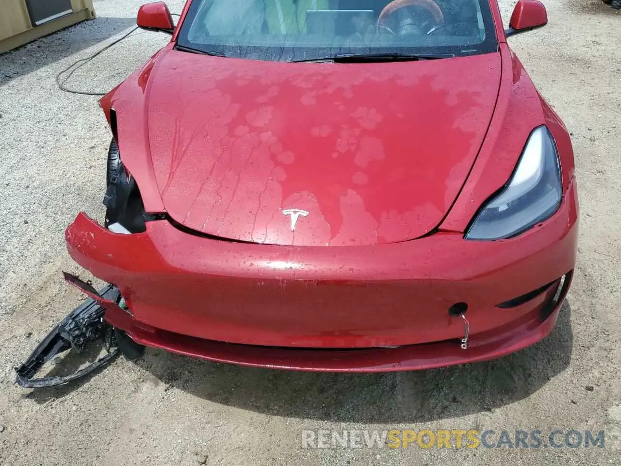 11 Photograph of a damaged car 5YJ3E1EA7PF430884 TESLA MODEL 3 2023