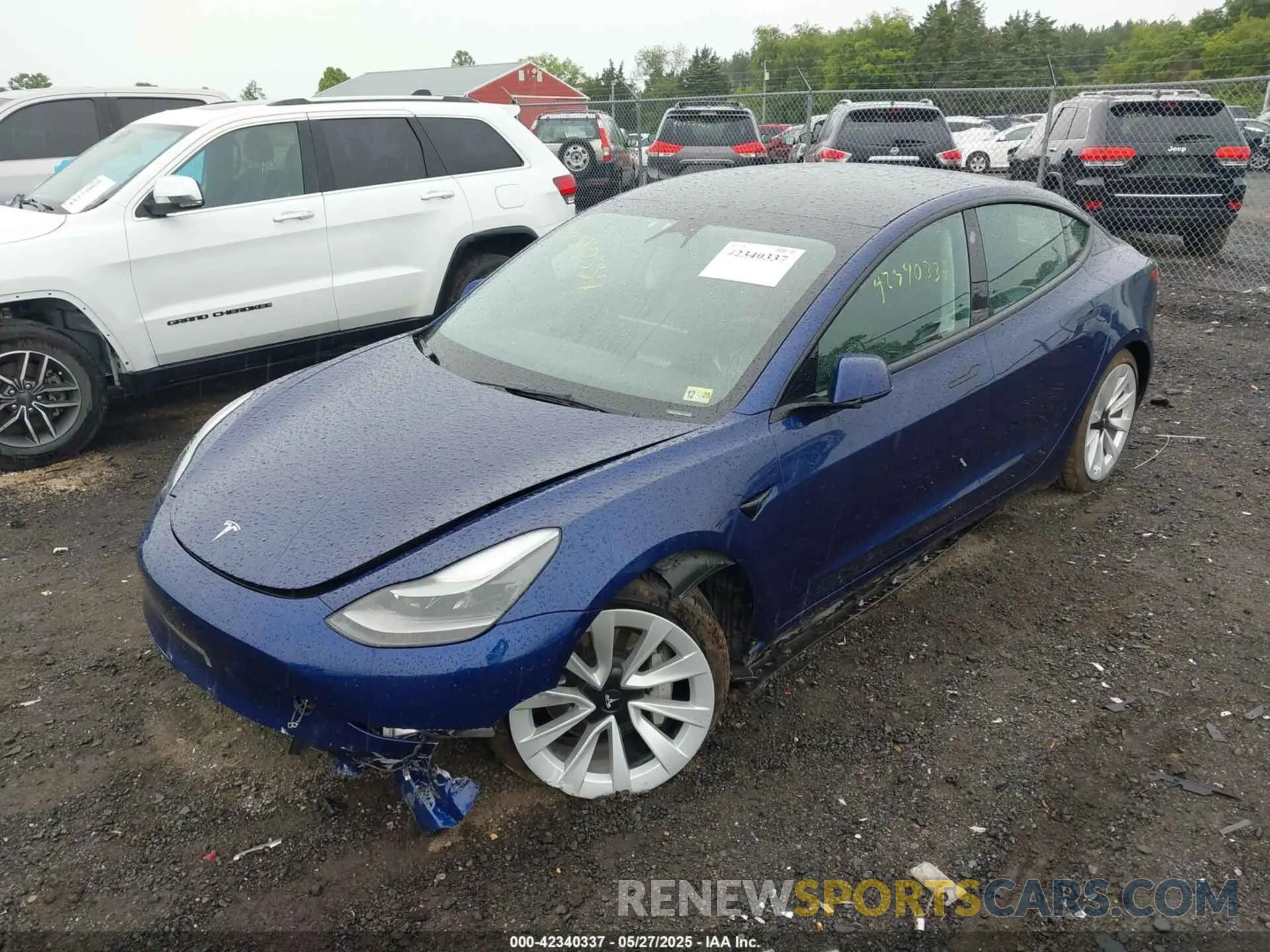 2 Фотография поврежденного автомобиля 5YJ3E1EA7PF436314 TESLA MODEL 3 2023