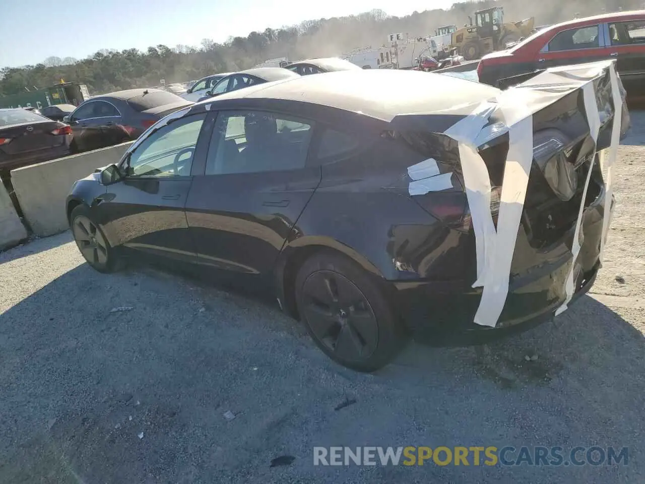2 Фотография поврежденного автомобиля 5YJ3E1EA7PF437124 TESLA MODEL 3 2023