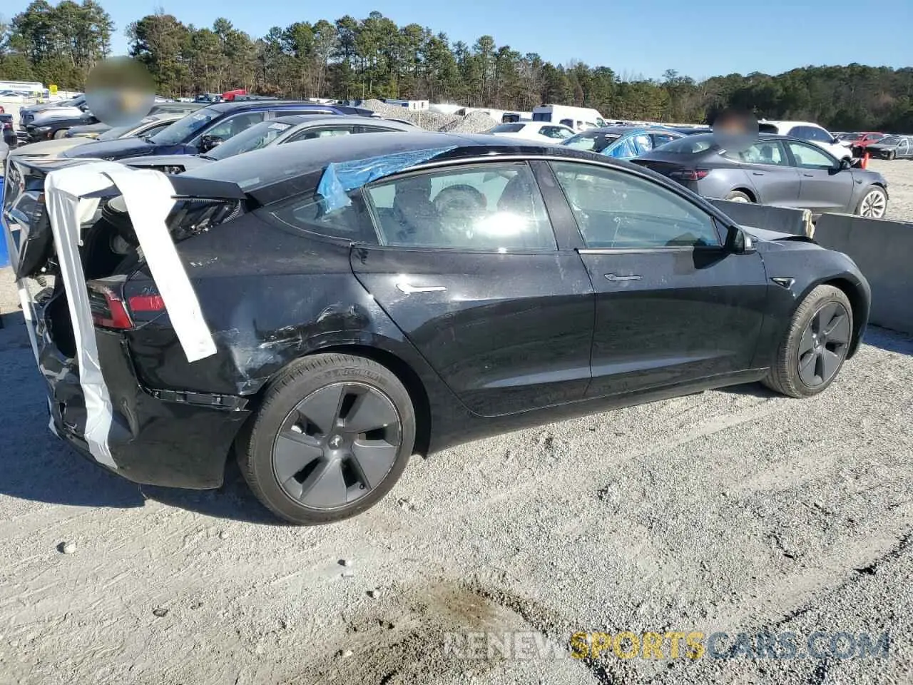 3 Фотография поврежденного автомобиля 5YJ3E1EA7PF437124 TESLA MODEL 3 2023
