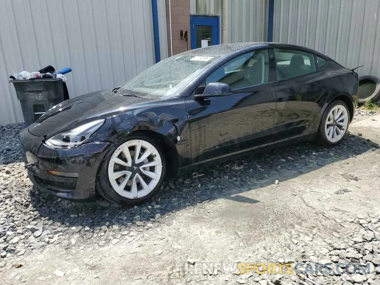 1 Фотография поврежденного автомобиля 5YJ3E1EA7PF449693 TESLA MODEL 3 2023