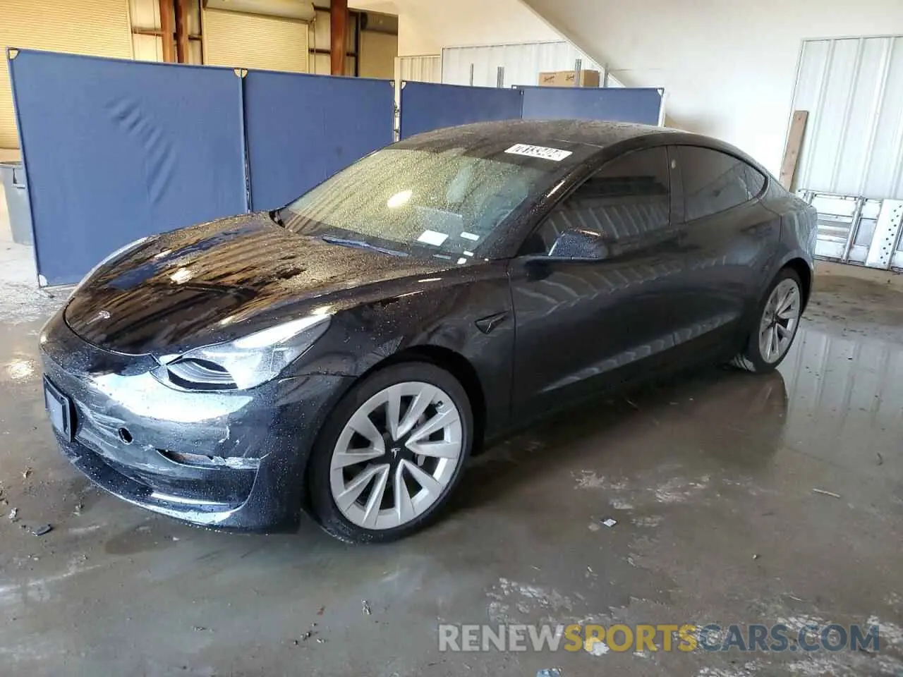 1 Photograph of a damaged car 5YJ3E1EA7PF451749 TESLA MODEL 3 2023