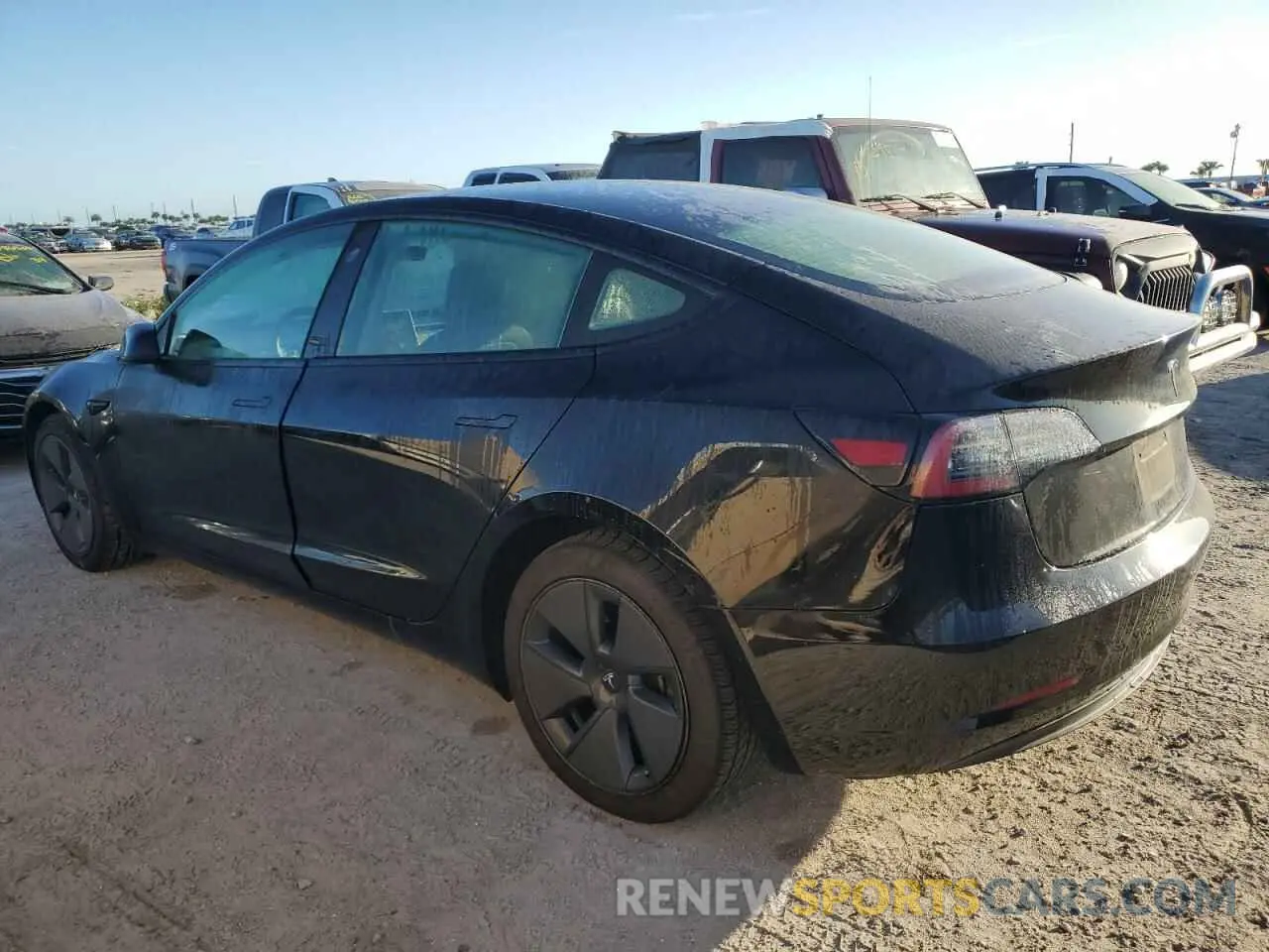 2 Фотография поврежденного автомобиля 5YJ3E1EA7PF455073 TESLA MODEL 3 2023