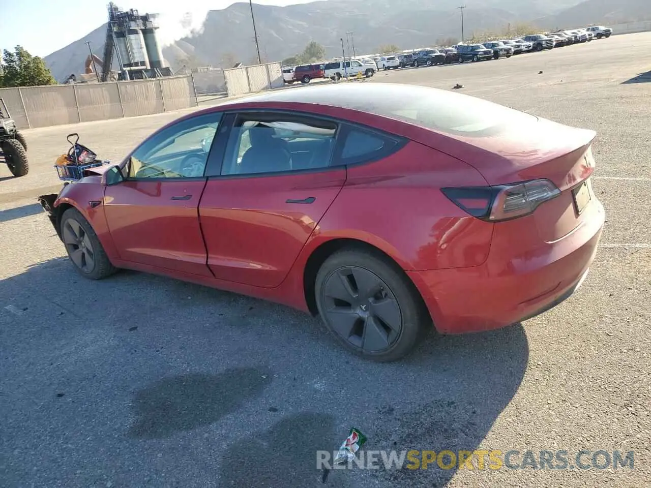 2 Фотография поврежденного автомобиля 5YJ3E1EA7PF456790 TESLA MODEL 3 2023