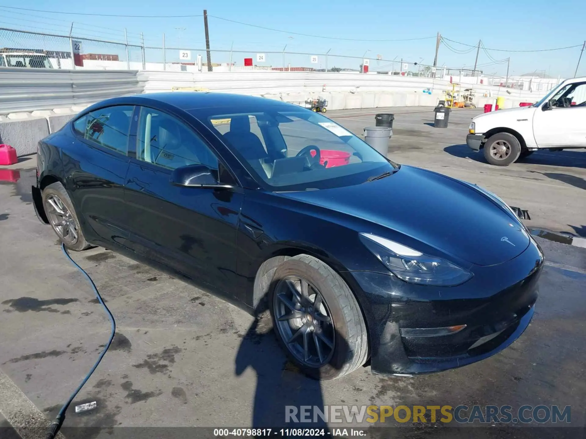 1 Photograph of a damaged car 5YJ3E1EA7PF456899 TESLA MODEL 3 2023