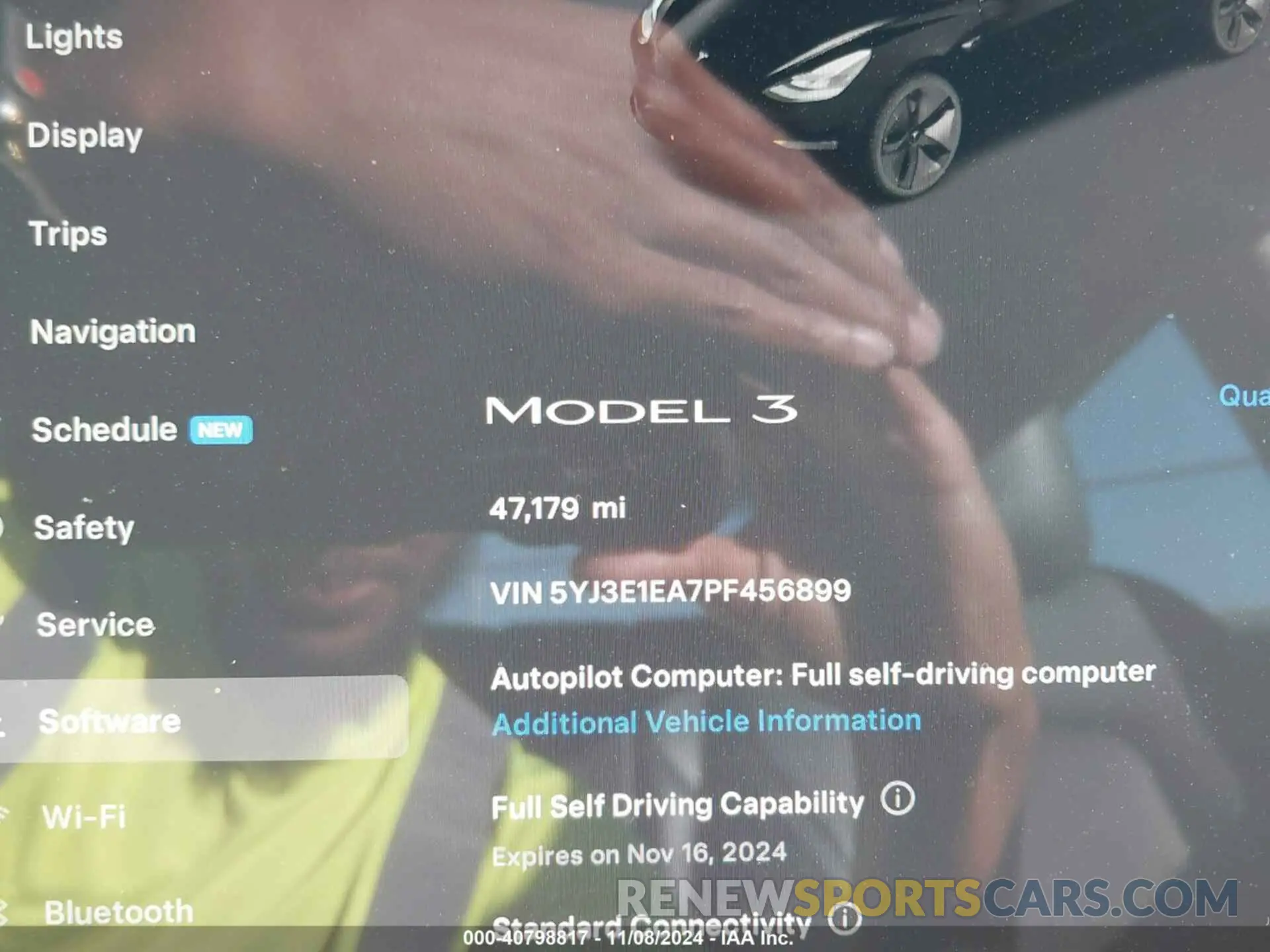 16 Photograph of a damaged car 5YJ3E1EA7PF456899 TESLA MODEL 3 2023