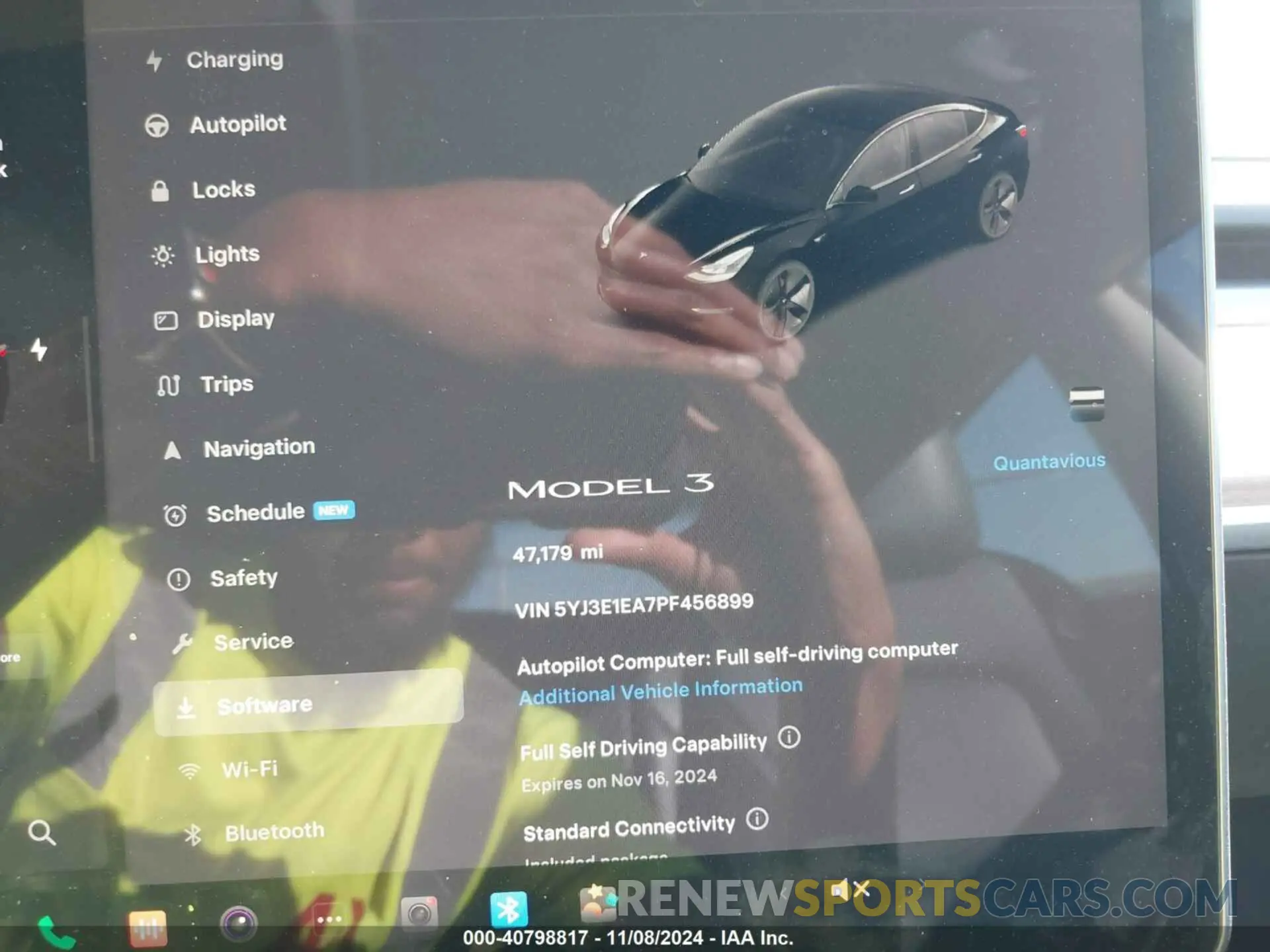7 Photograph of a damaged car 5YJ3E1EA7PF456899 TESLA MODEL 3 2023