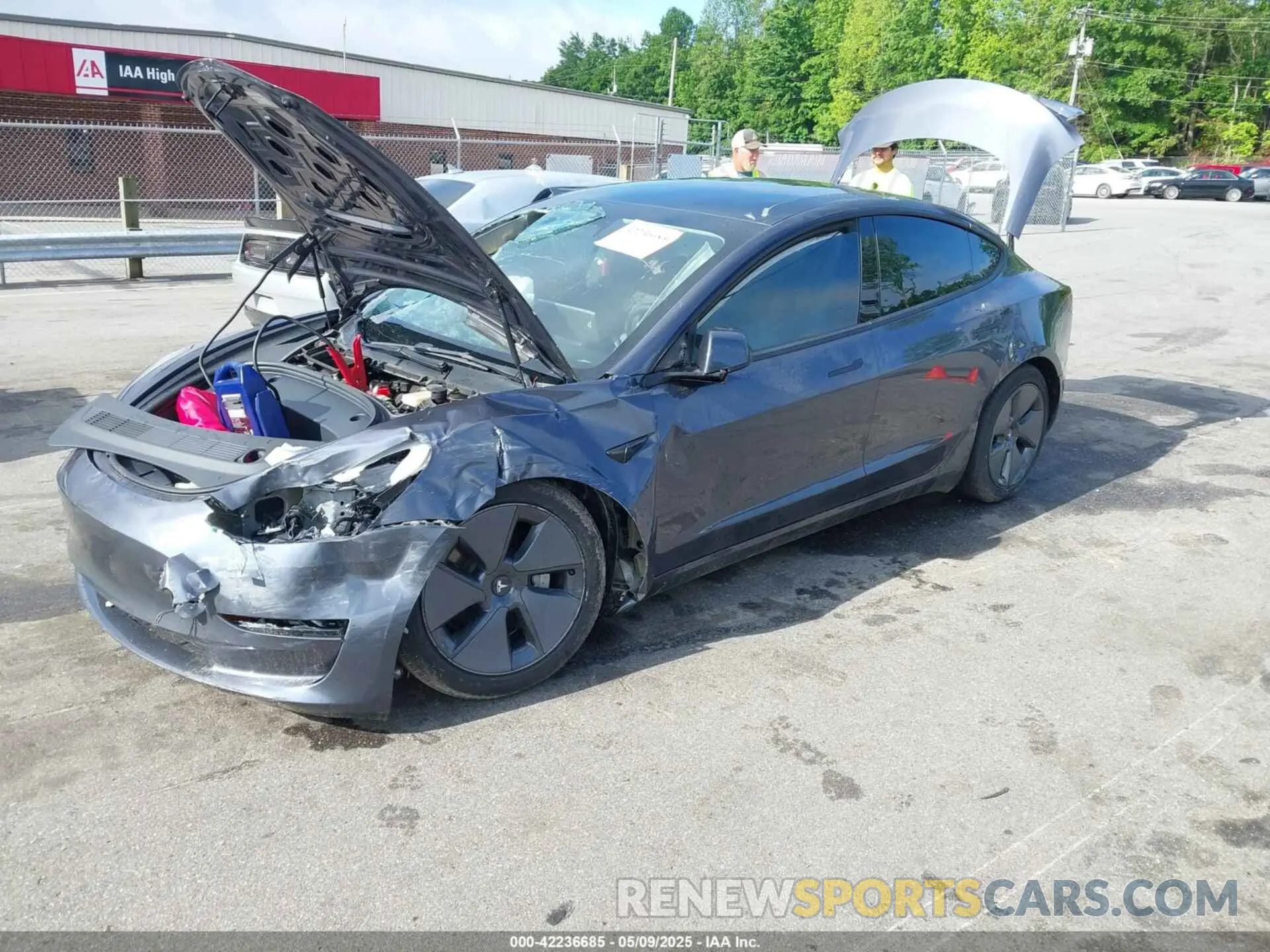 2 Photograph of a damaged car 5YJ3E1EA7PF457891 TESLA MODEL 3 2023