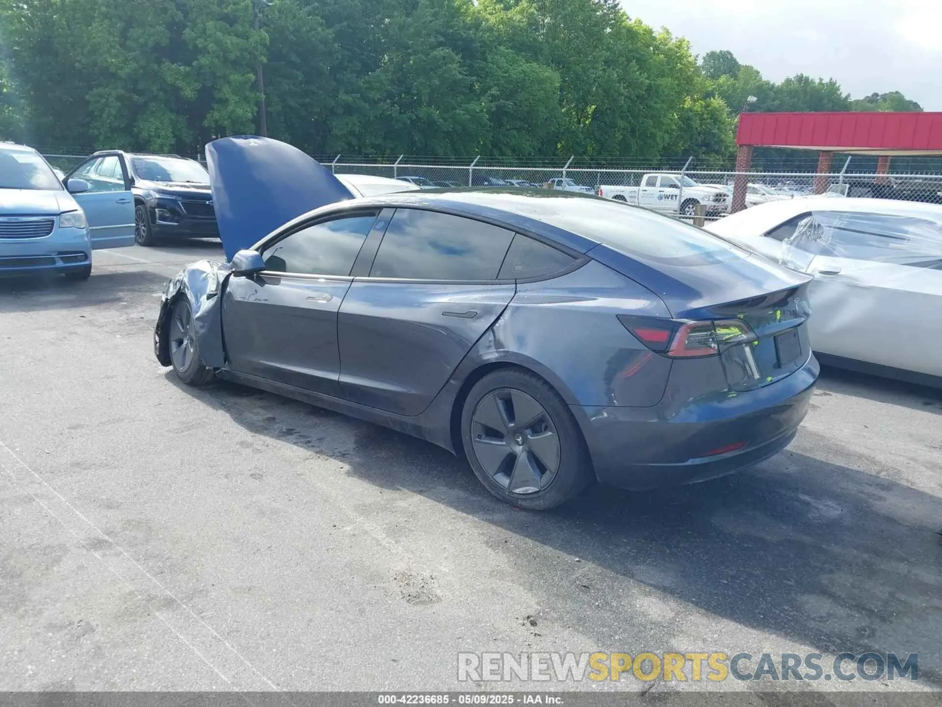 3 Photograph of a damaged car 5YJ3E1EA7PF457891 TESLA MODEL 3 2023