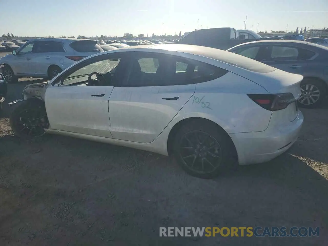 2 Photograph of a damaged car 5YJ3E1EA7PF468194 TESLA MODEL 3 2023