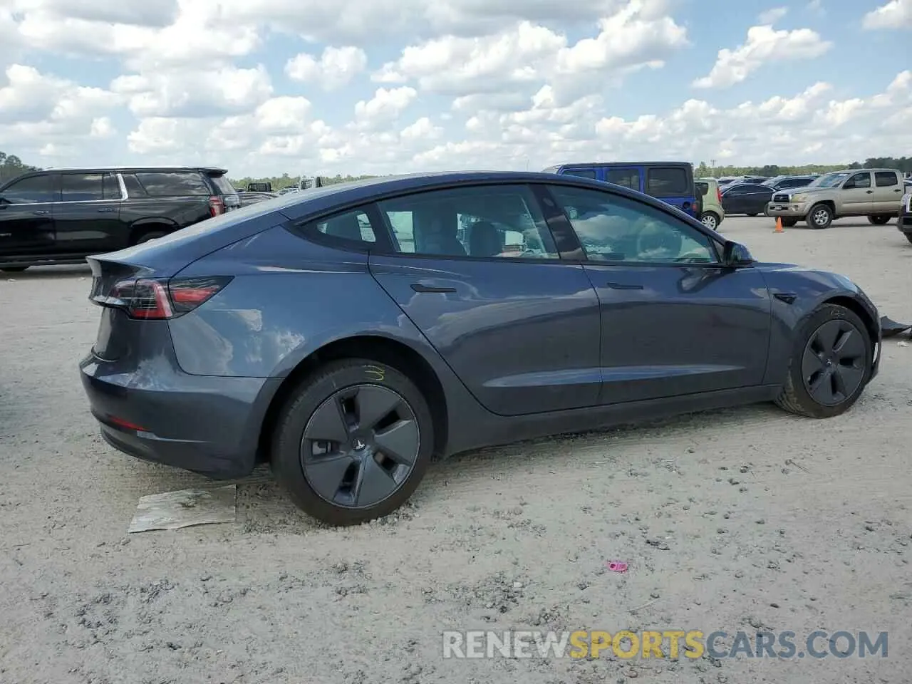 3 Photograph of a damaged car 5YJ3E1EA7PF468860 TESLA MODEL 3 2023