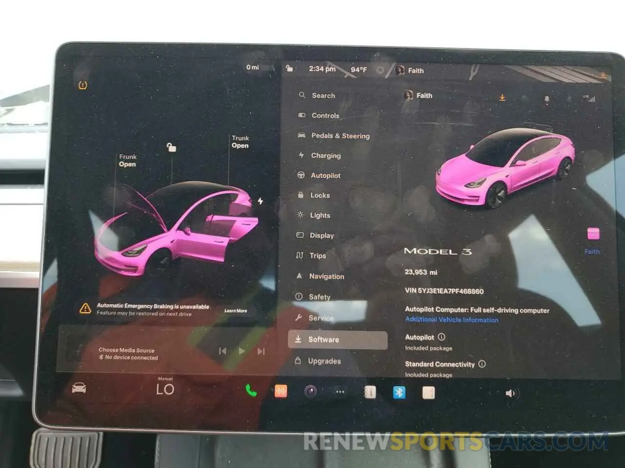 9 Photograph of a damaged car 5YJ3E1EA7PF468860 TESLA MODEL 3 2023