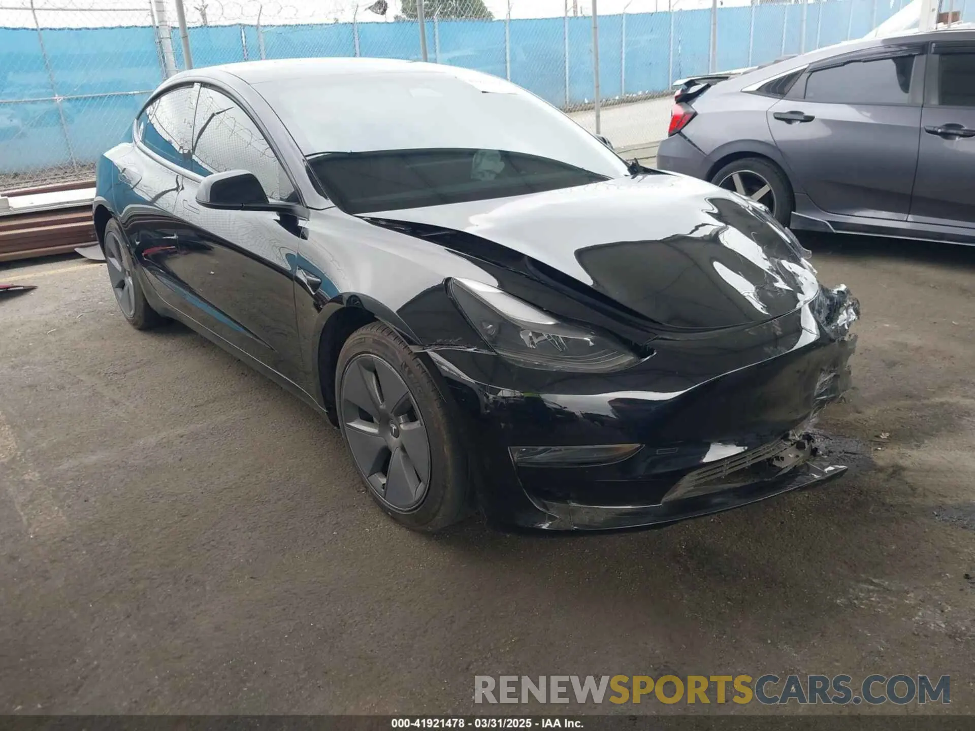 1 Фотография поврежденного автомобиля 5YJ3E1EA7PF473749 TESLA MODEL 3 2023