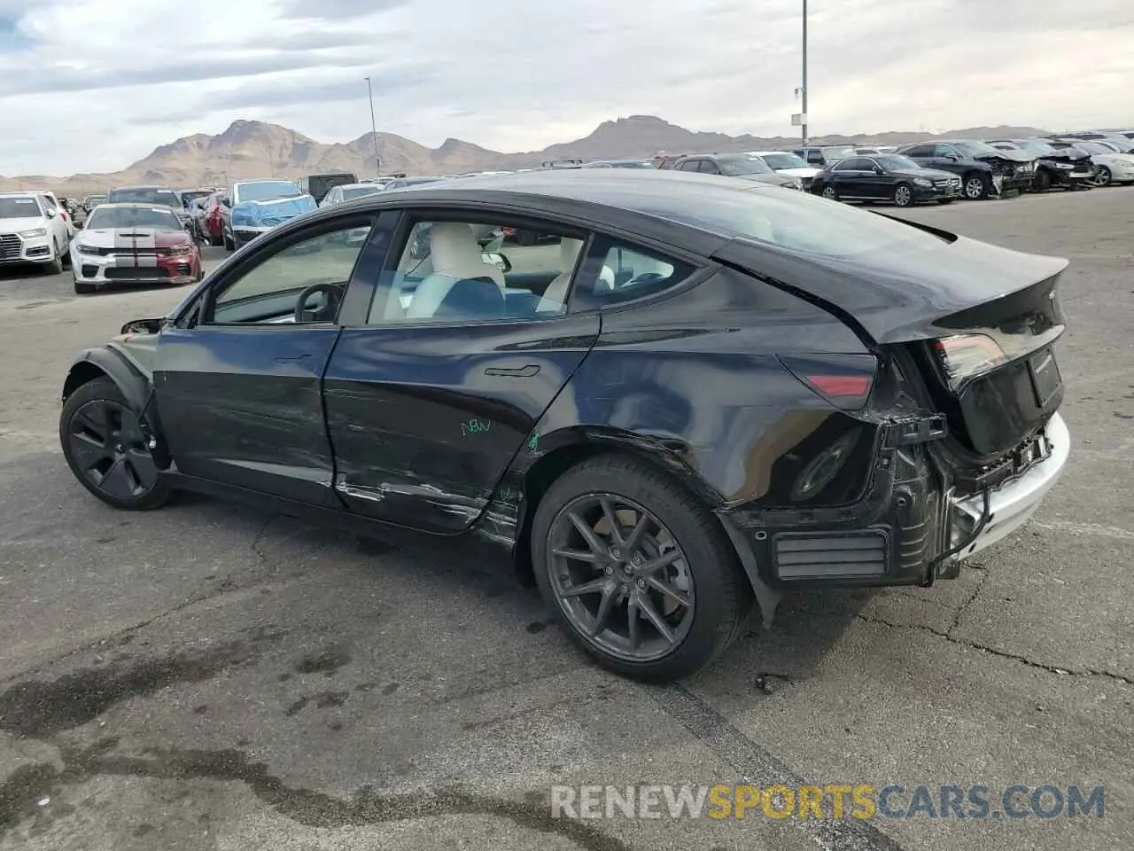 2 Фотография поврежденного автомобиля 5YJ3E1EA7PF502831 TESLA MODEL 3 2023