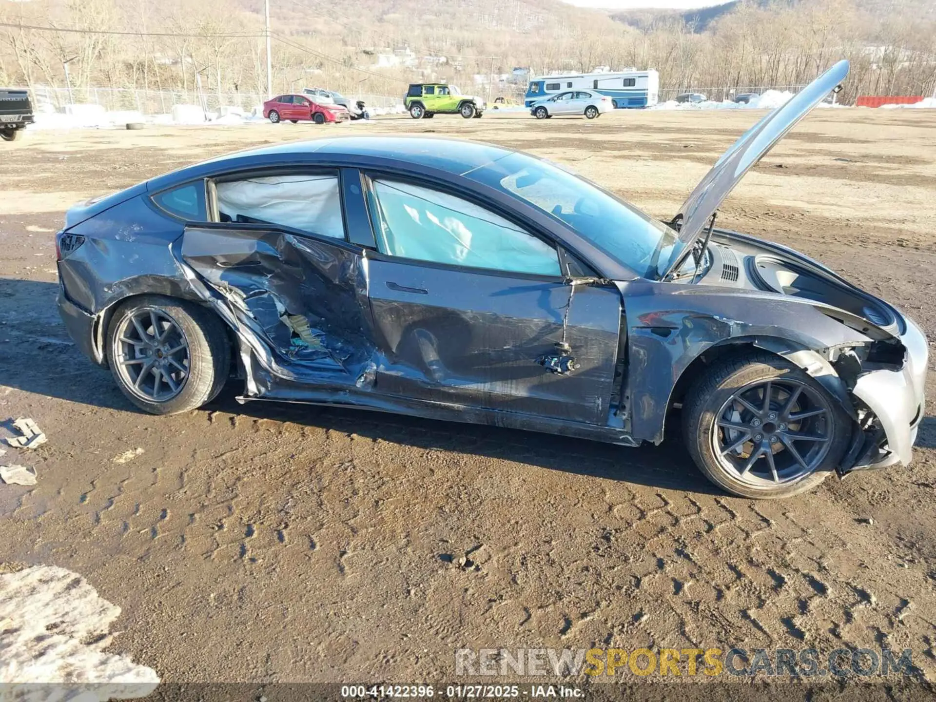 6 Photograph of a damaged car 5YJ3E1EA7PF509567 TESLA MODEL 3 2023