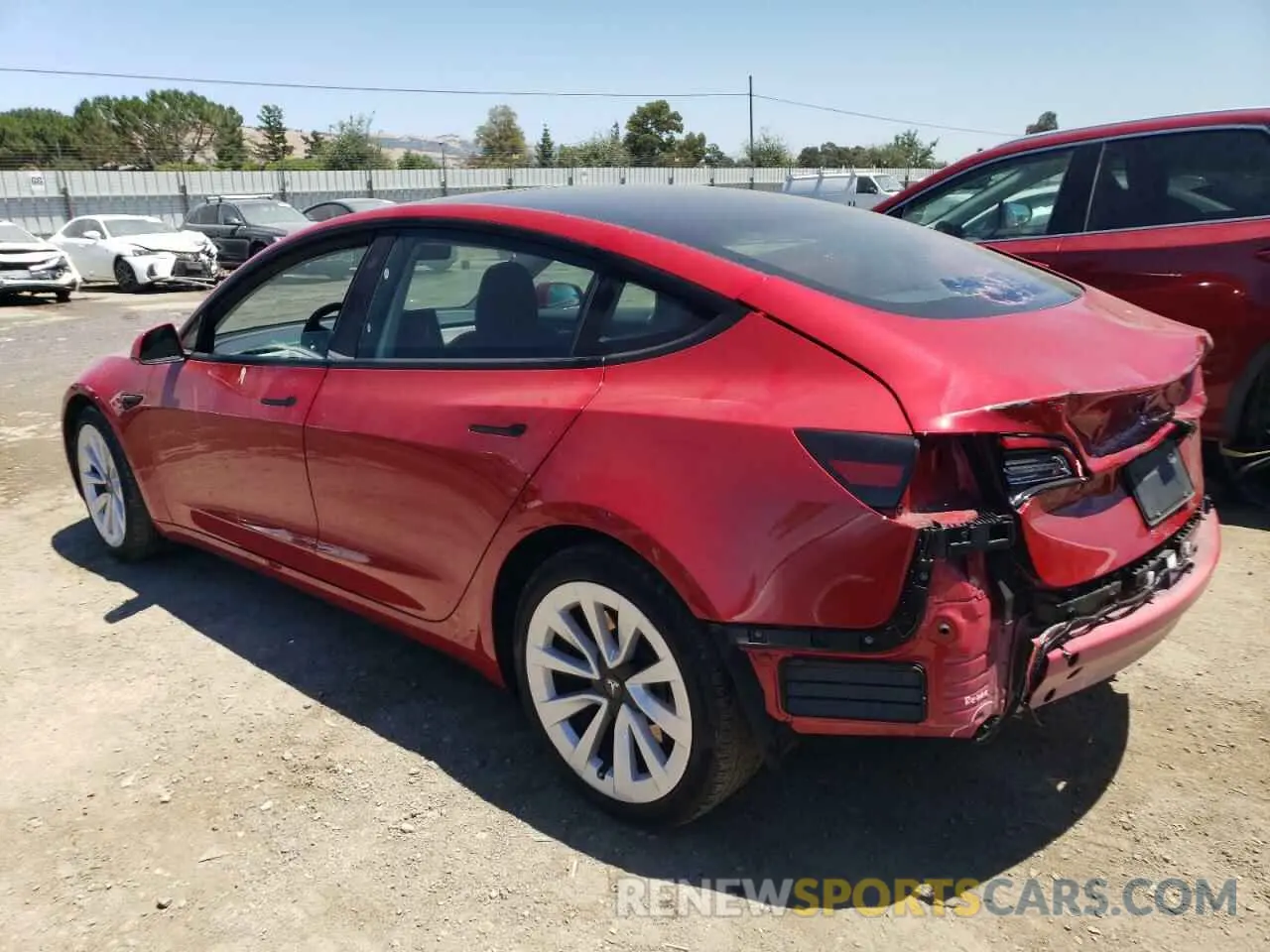 2 Фотография поврежденного автомобиля 5YJ3E1EA7PF516809 TESLA MODEL 3 2023
