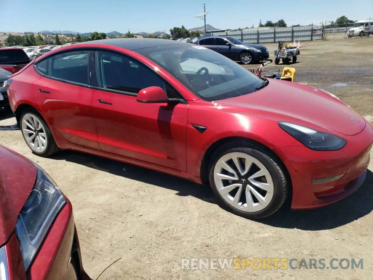 4 Фотография поврежденного автомобиля 5YJ3E1EA7PF516809 TESLA MODEL 3 2023