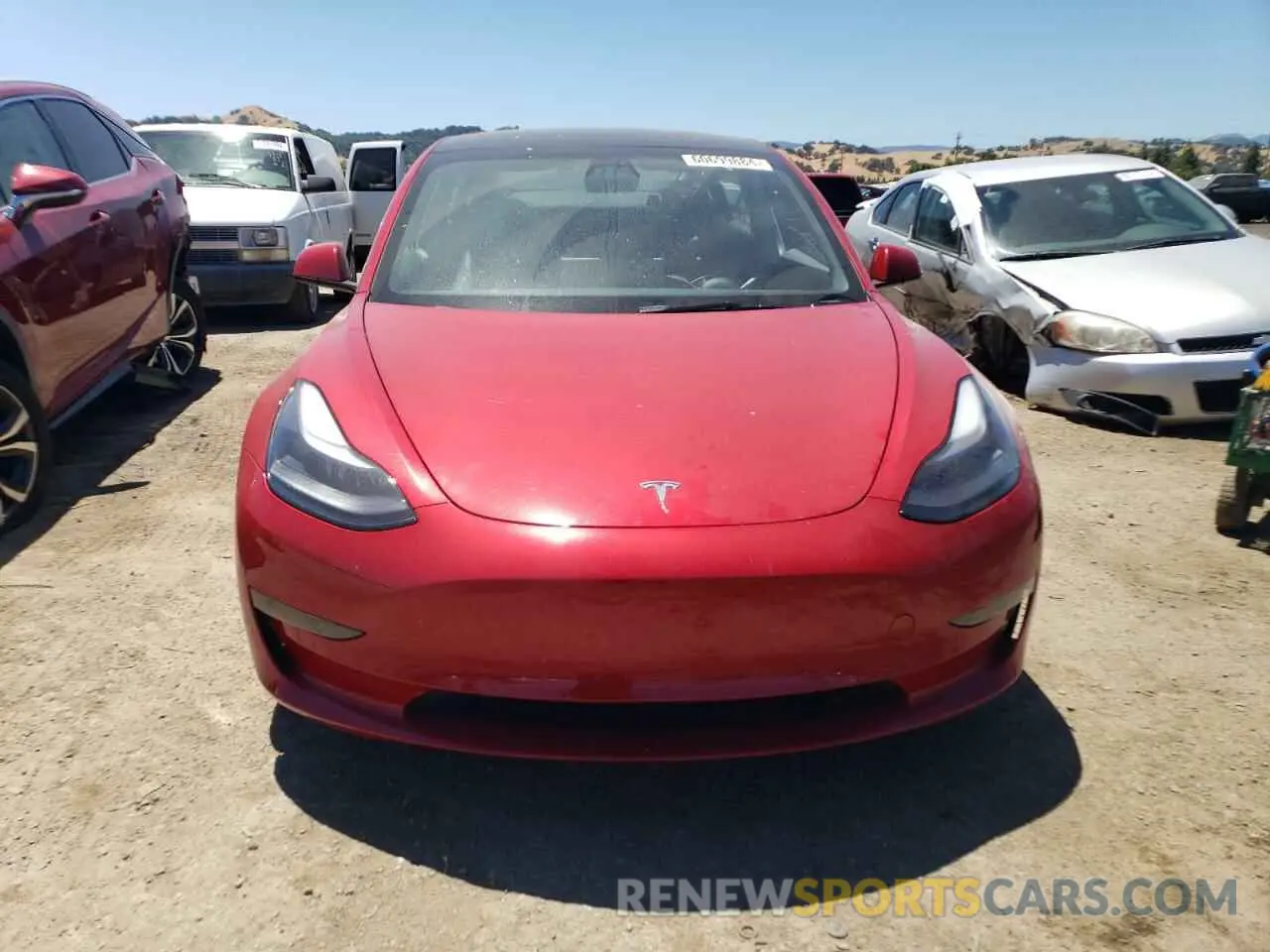 5 Фотография поврежденного автомобиля 5YJ3E1EA7PF516809 TESLA MODEL 3 2023