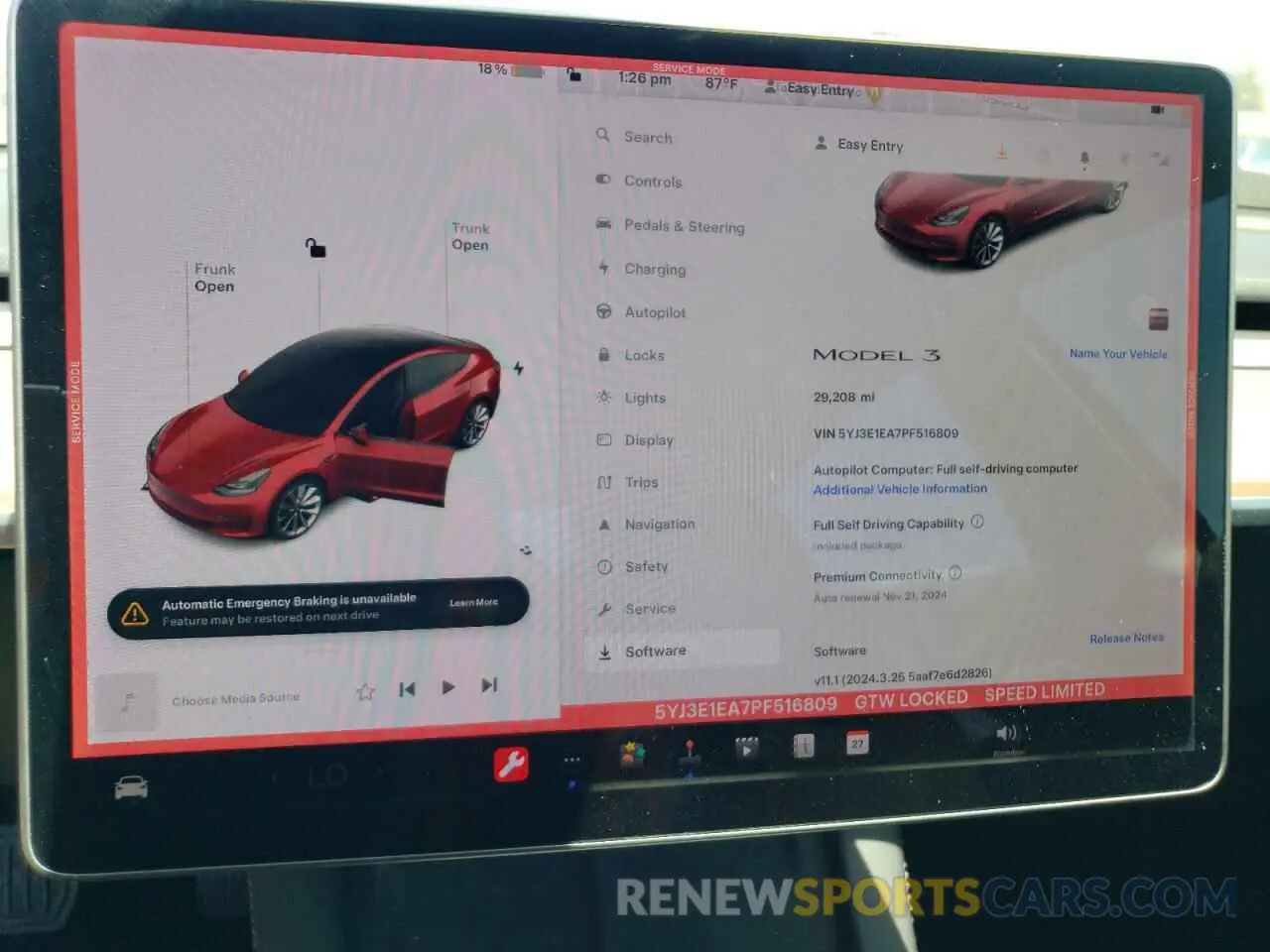 9 Фотография поврежденного автомобиля 5YJ3E1EA7PF516809 TESLA MODEL 3 2023
