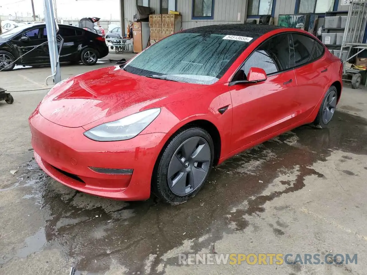 1 Фотография поврежденного автомобиля 5YJ3E1EA7PF541421 TESLA MODEL 3 2023