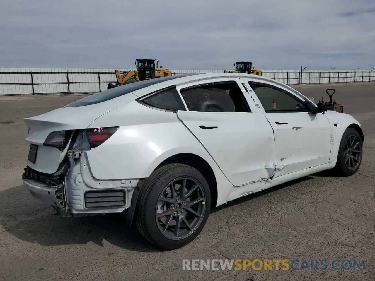 3 Photograph of a damaged car 5YJ3E1EA7PF546974 TESLA MODEL 3 2023