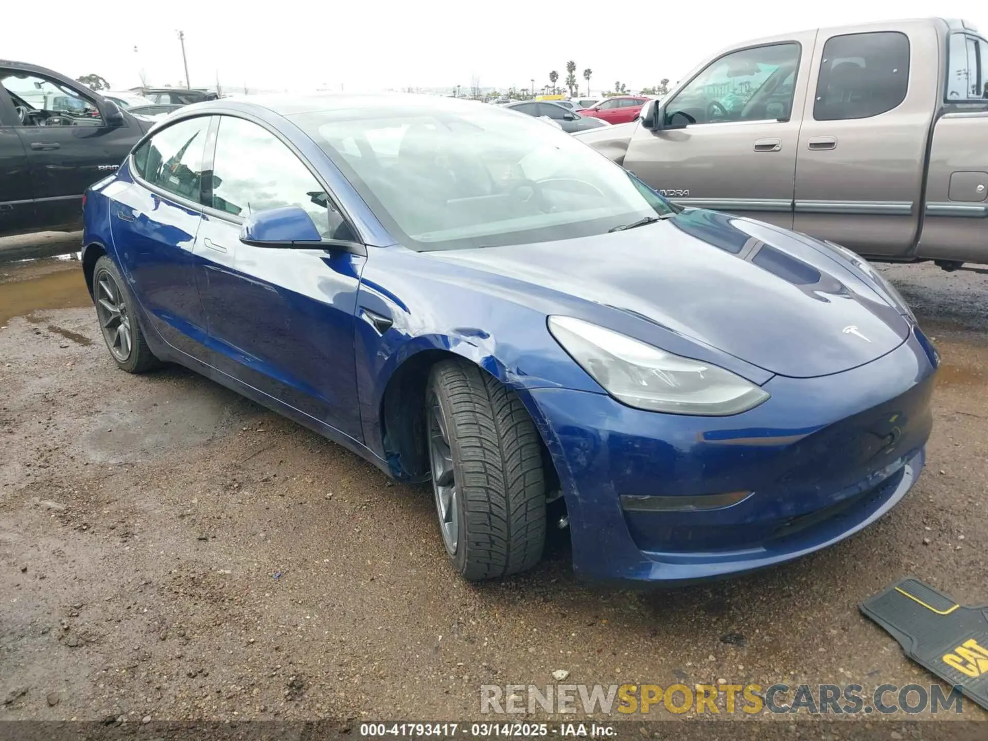 1 Photograph of a damaged car 5YJ3E1EA7PF560888 TESLA MODEL 3 2023