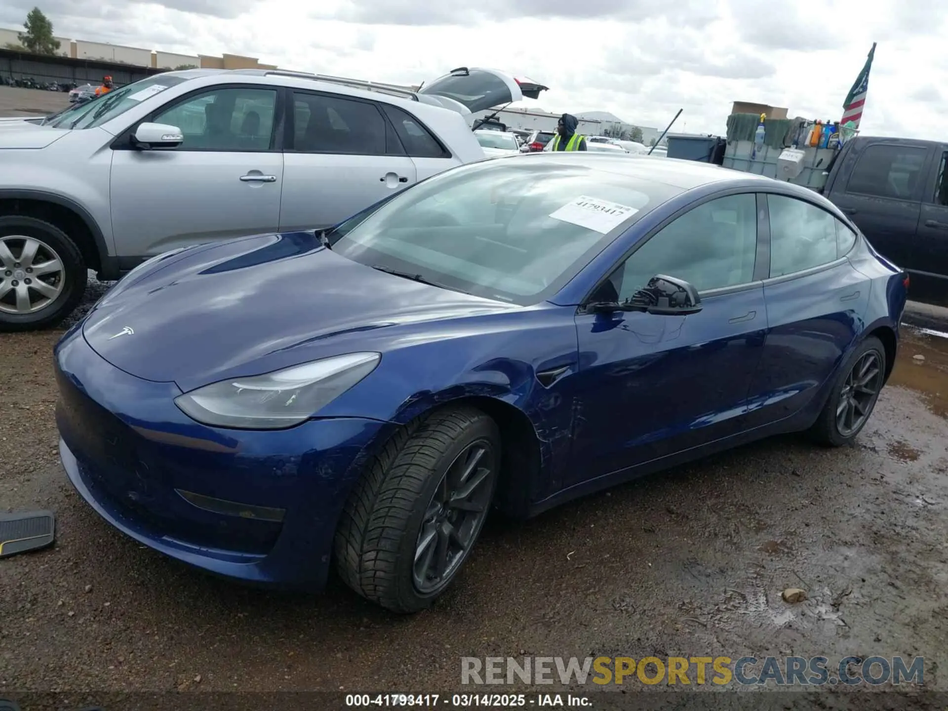 6 Photograph of a damaged car 5YJ3E1EA7PF560888 TESLA MODEL 3 2023