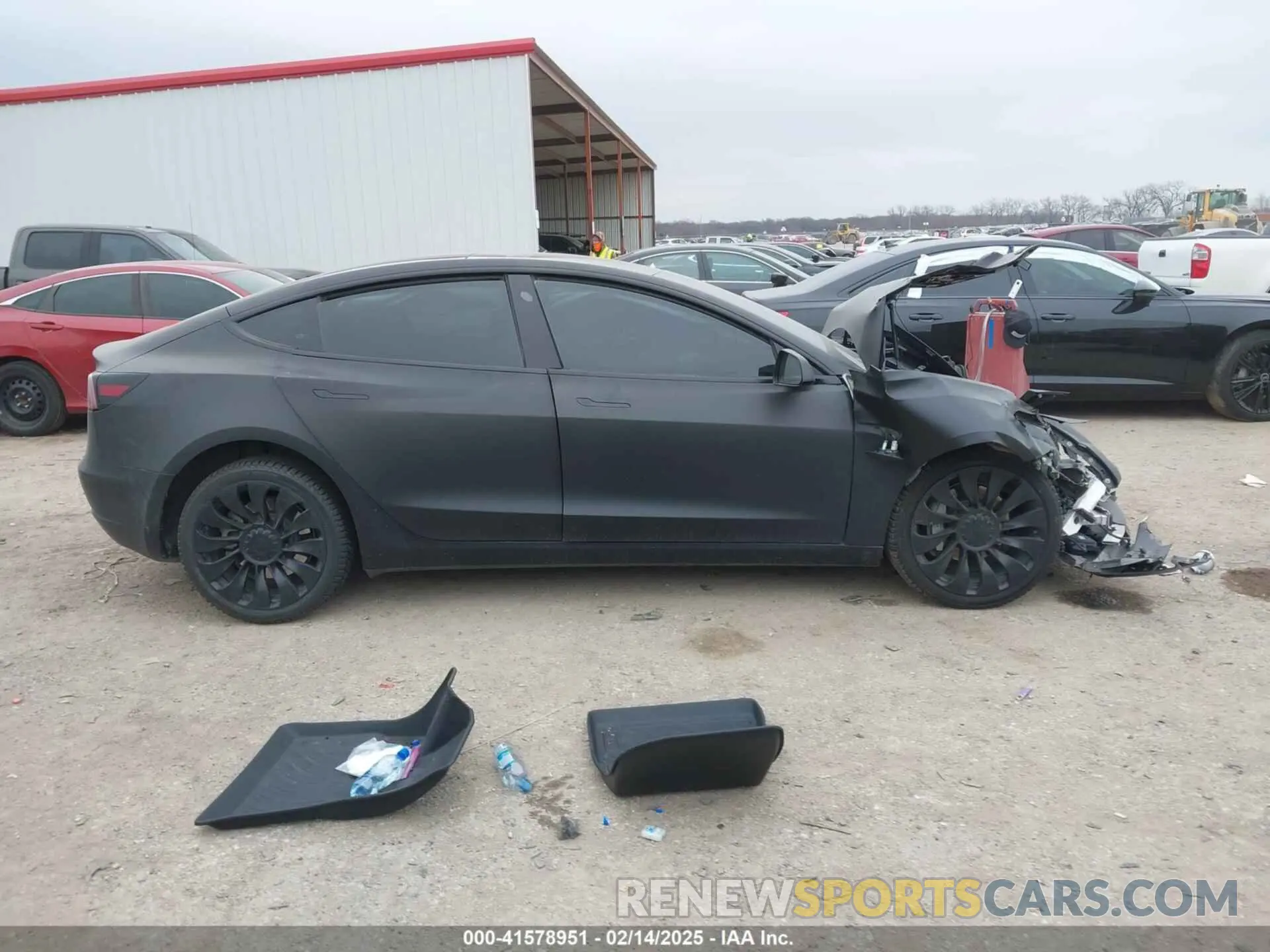 13 Photograph of a damaged car 5YJ3E1EA7PF563550 TESLA MODEL 3 2023
