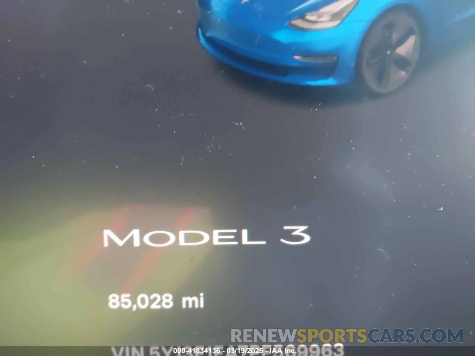 14 Photograph of a damaged car 5YJ3E1EA7PF569963 TESLA MODEL 3 2023