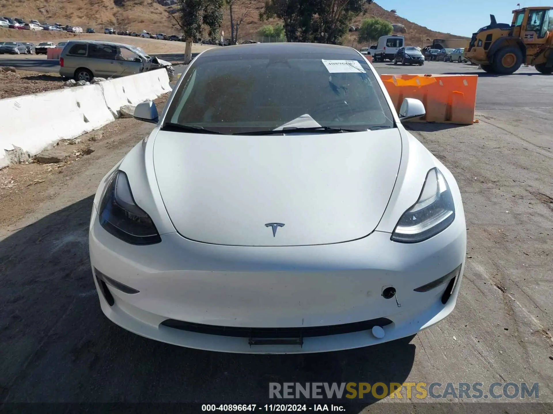 11 Photograph of a damaged car 5YJ3E1EA7PF574368 TESLA MODEL 3 2023
