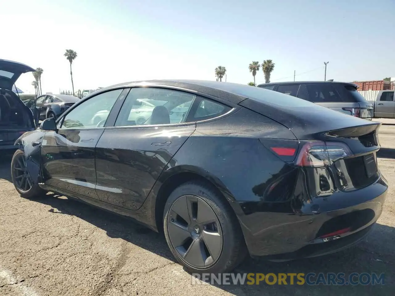 2 Photograph of a damaged car 5YJ3E1EA7PF576816 TESLA MODEL 3 2023