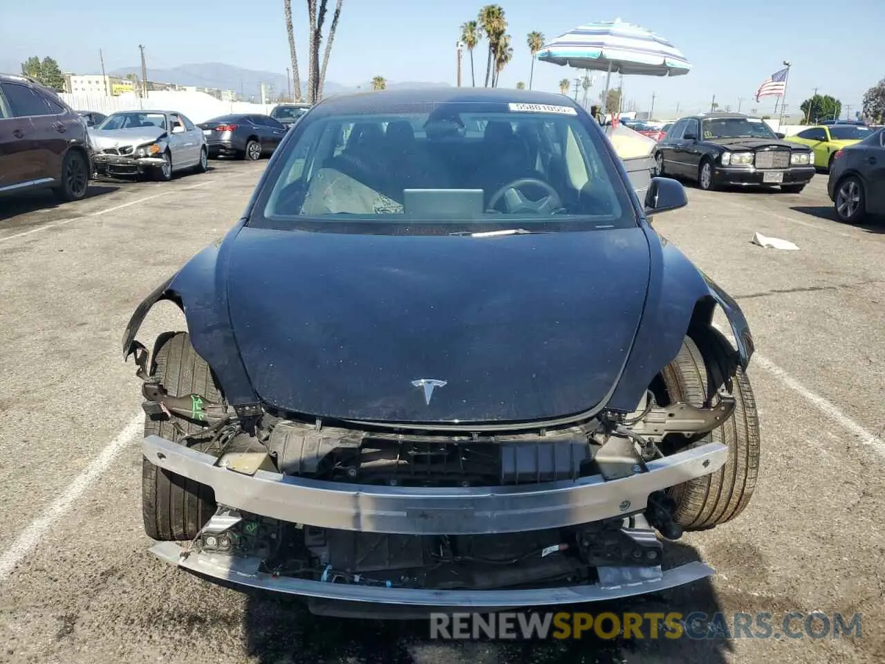 5 Photograph of a damaged car 5YJ3E1EA7PF576816 TESLA MODEL 3 2023