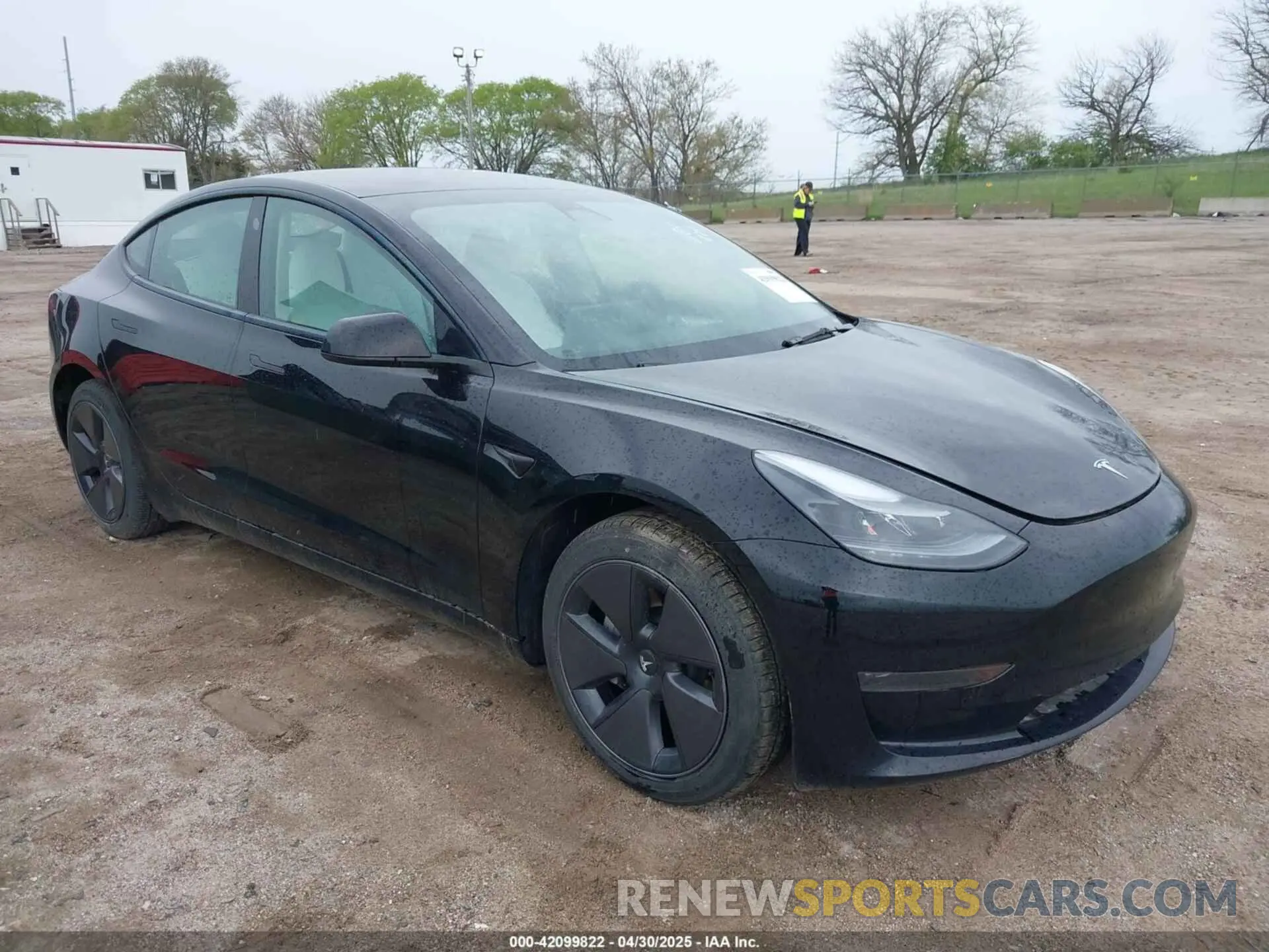 1 Photograph of a damaged car 5YJ3E1EA7PF593731 TESLA MODEL 3 2023