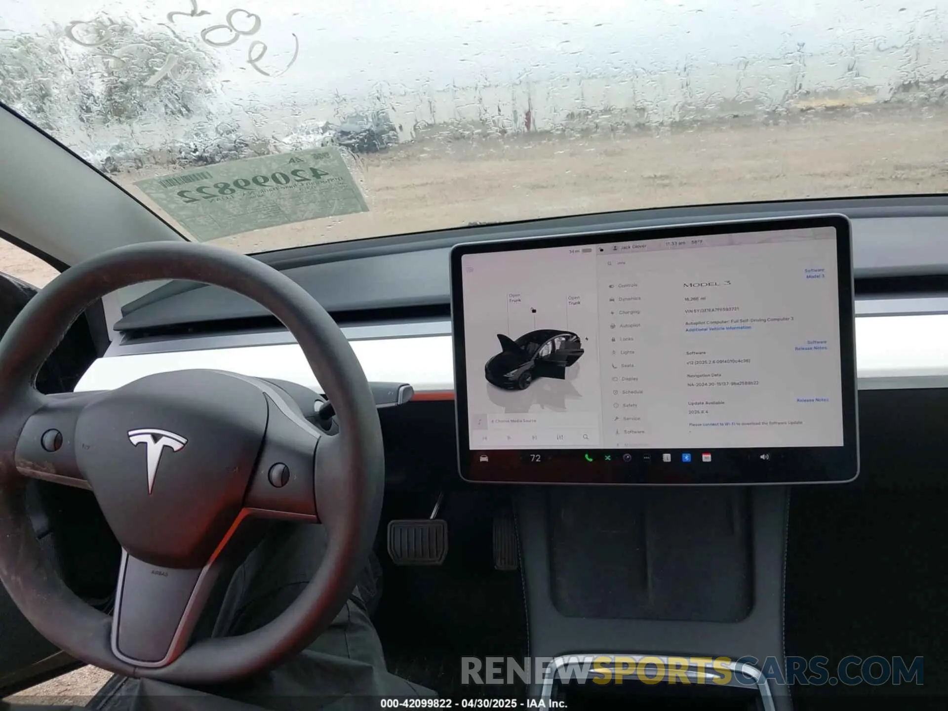 11 Photograph of a damaged car 5YJ3E1EA7PF593731 TESLA MODEL 3 2023