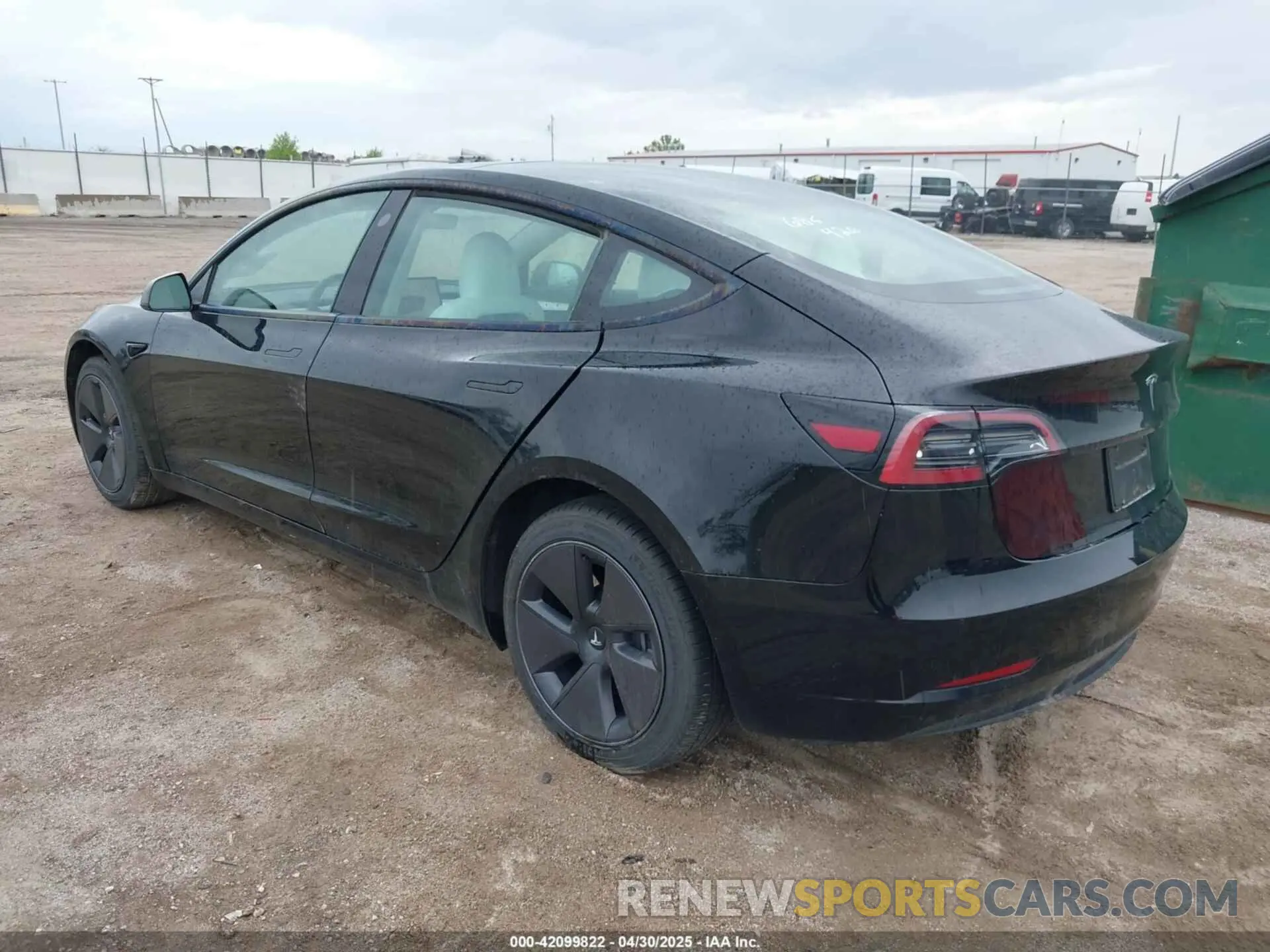 3 Photograph of a damaged car 5YJ3E1EA7PF593731 TESLA MODEL 3 2023