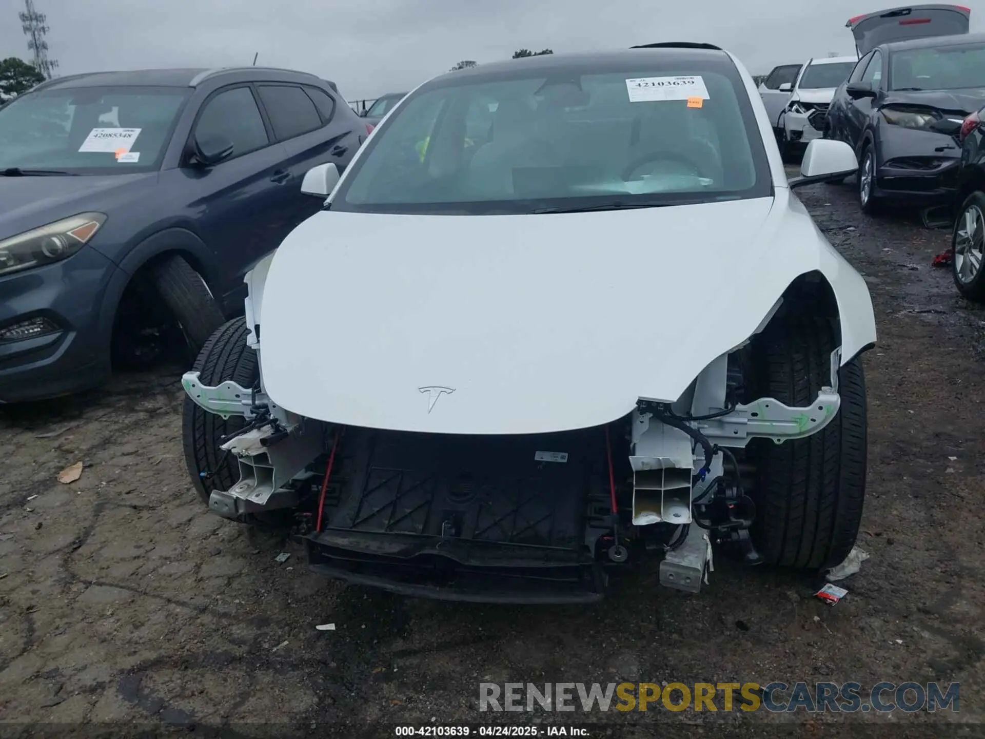 6 Фотография поврежденного автомобиля 5YJ3E1EA7PF604971 TESLA MODEL 3 2023