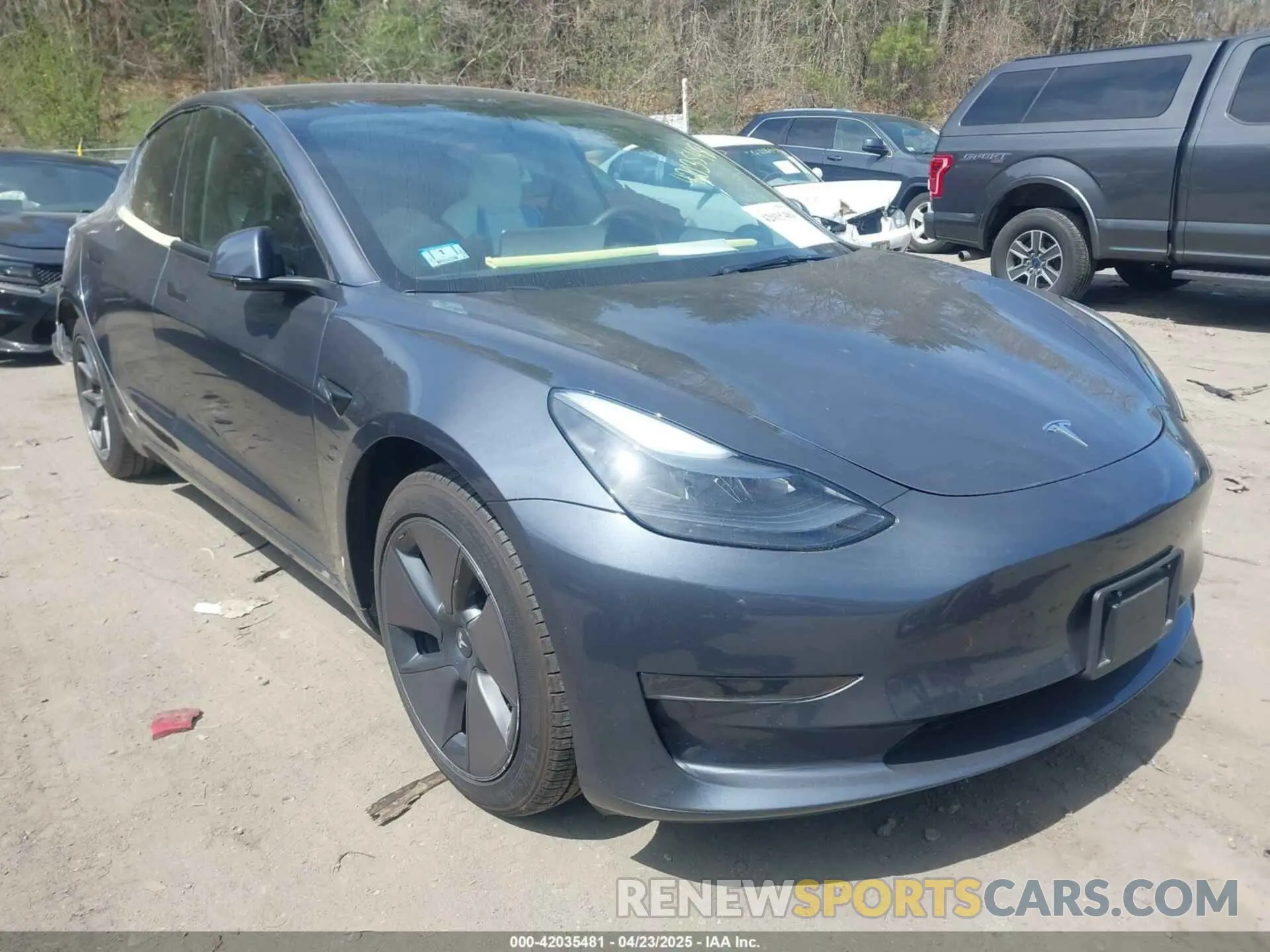 1 Фотография поврежденного автомобиля 5YJ3E1EA7PF614660 TESLA MODEL 3 2023