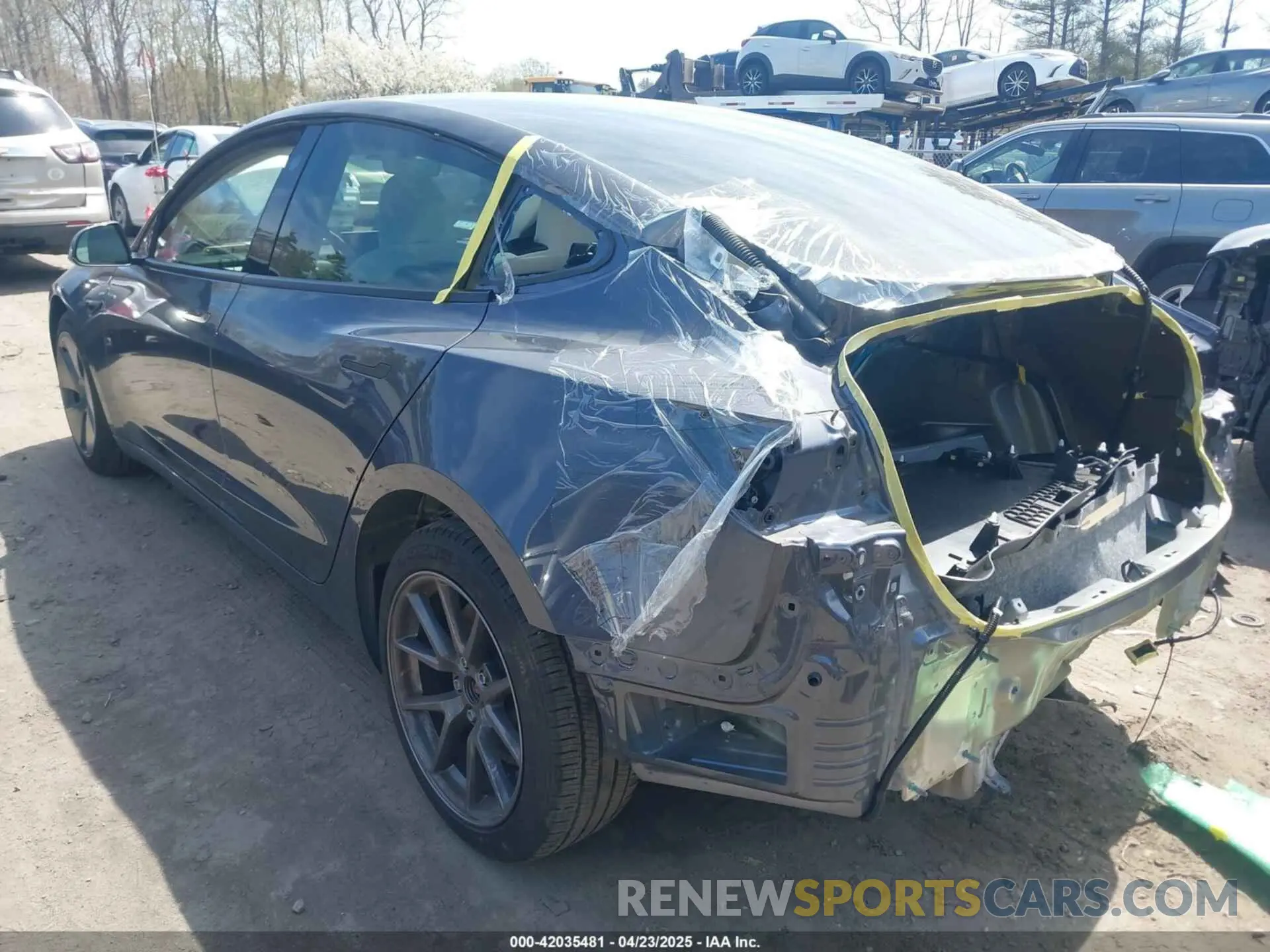 3 Фотография поврежденного автомобиля 5YJ3E1EA7PF614660 TESLA MODEL 3 2023