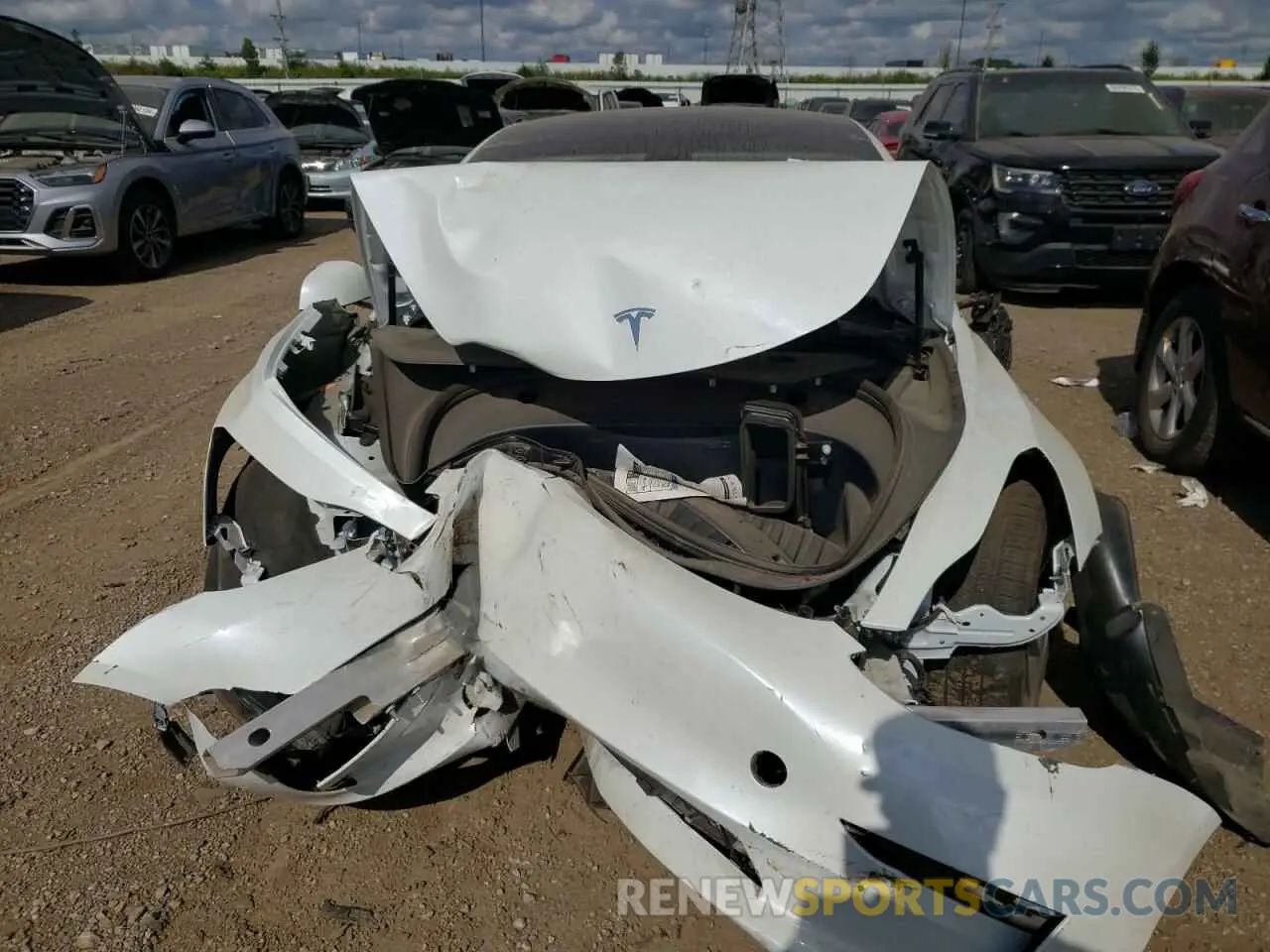 5 Photograph of a damaged car 5YJ3E1EA7PF656715 TESLA MODEL 3 2023