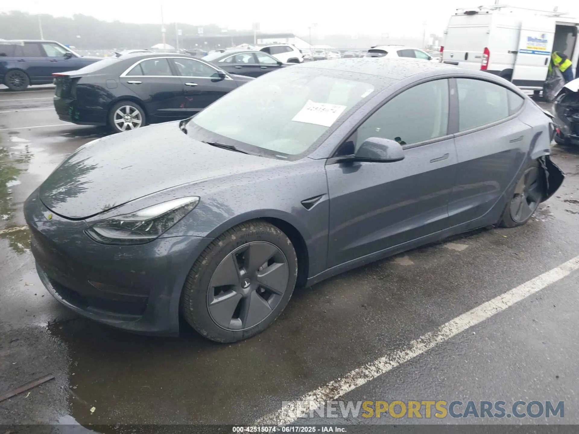 2 Фотография поврежденного автомобиля 5YJ3E1EA7PF658464 TESLA MODEL 3 2023