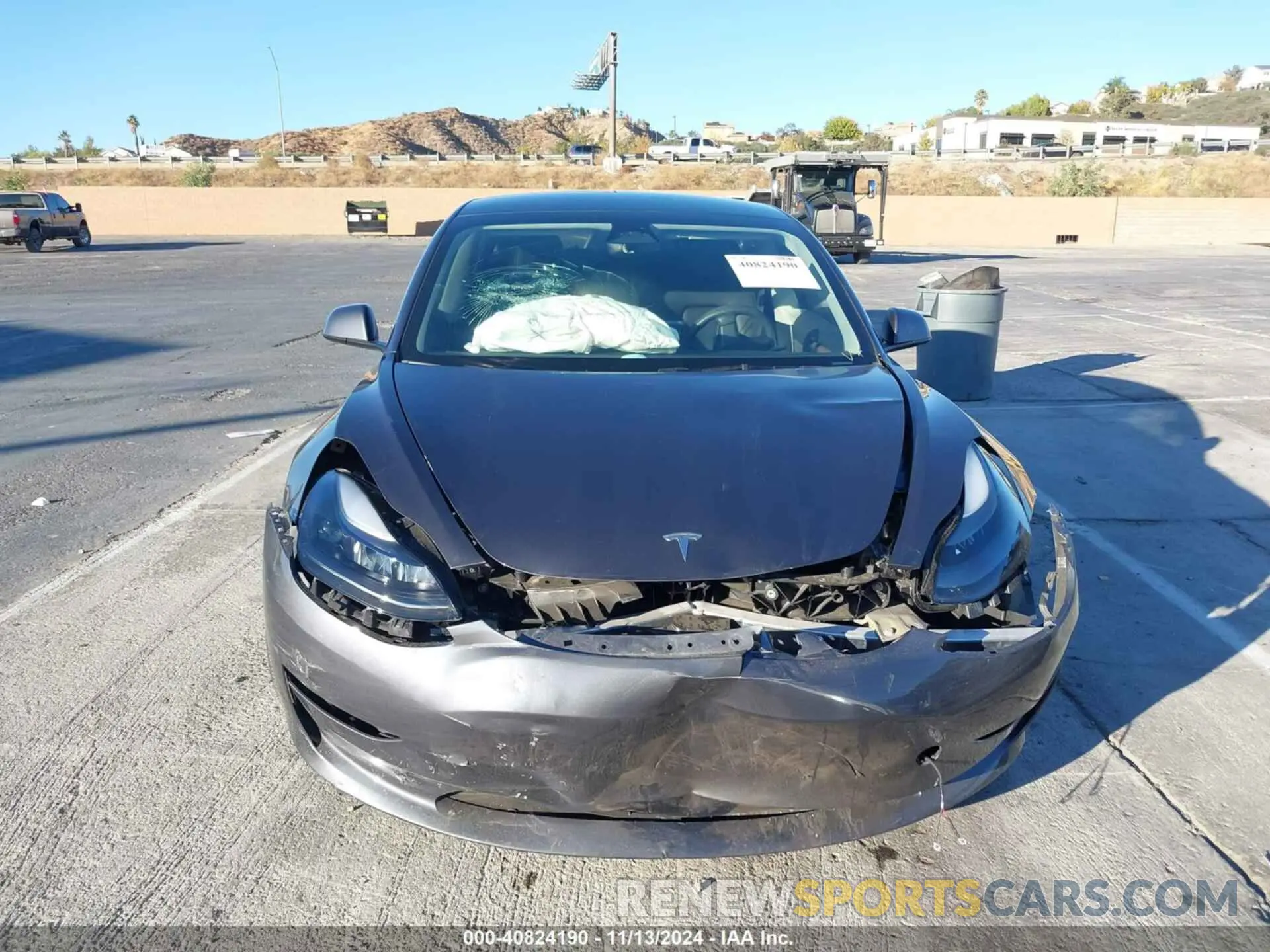 12 Photograph of a damaged car 5YJ3E1EA7PF671067 TESLA MODEL 3 2023