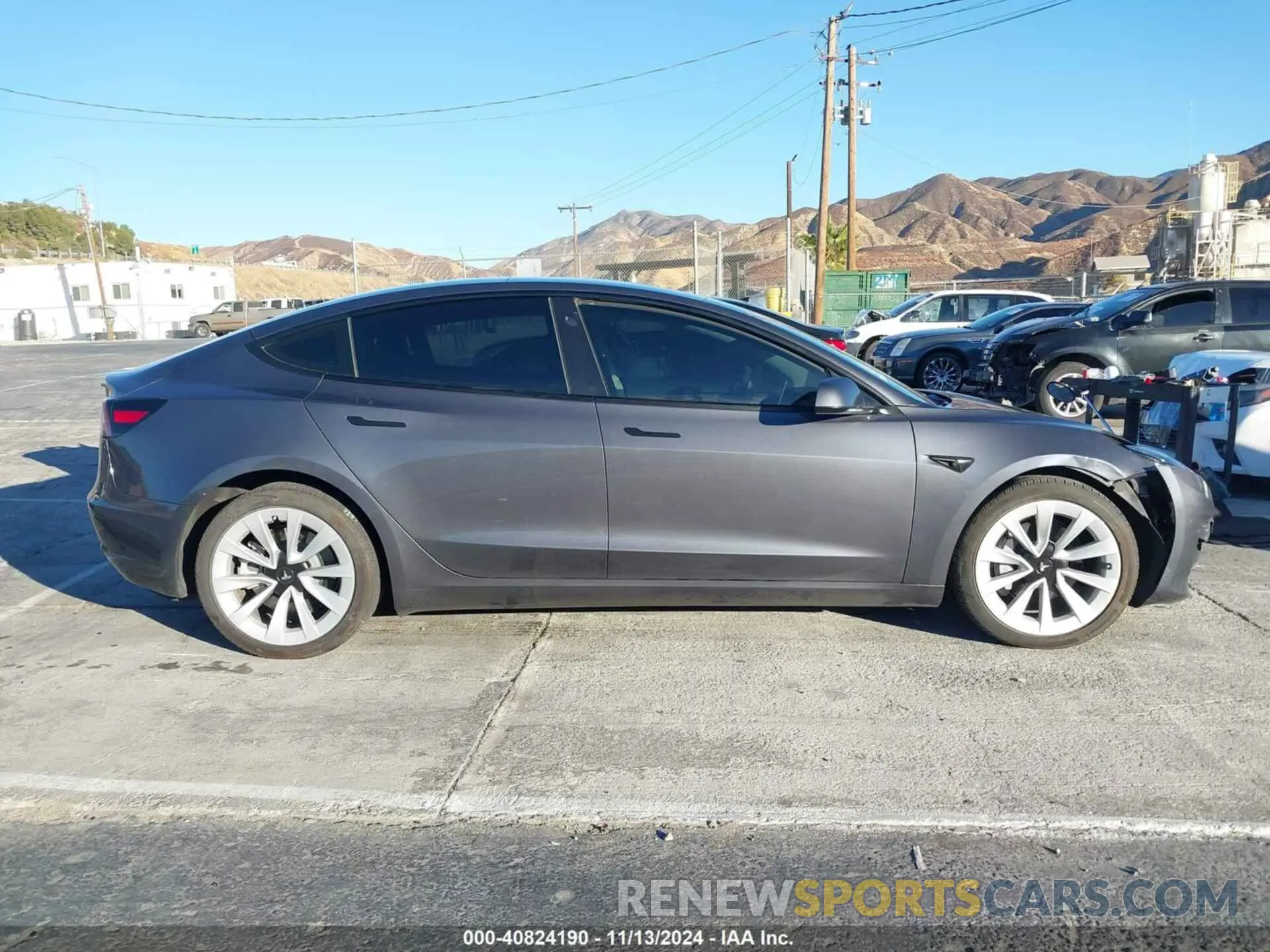 13 Photograph of a damaged car 5YJ3E1EA7PF671067 TESLA MODEL 3 2023