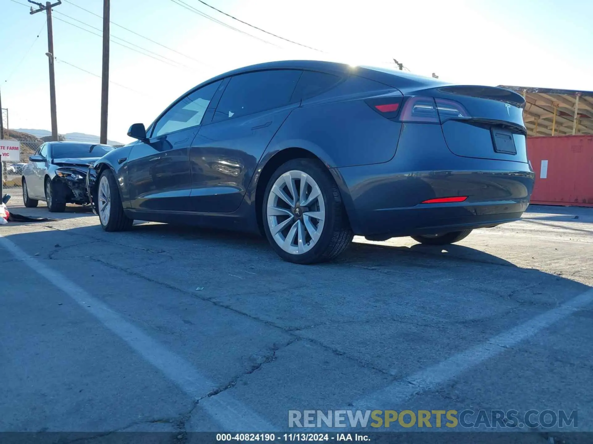 3 Photograph of a damaged car 5YJ3E1EA7PF671067 TESLA MODEL 3 2023