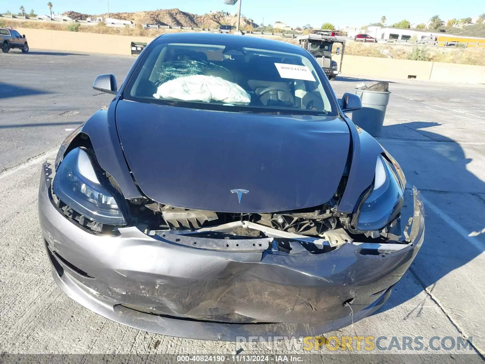 6 Photograph of a damaged car 5YJ3E1EA7PF671067 TESLA MODEL 3 2023