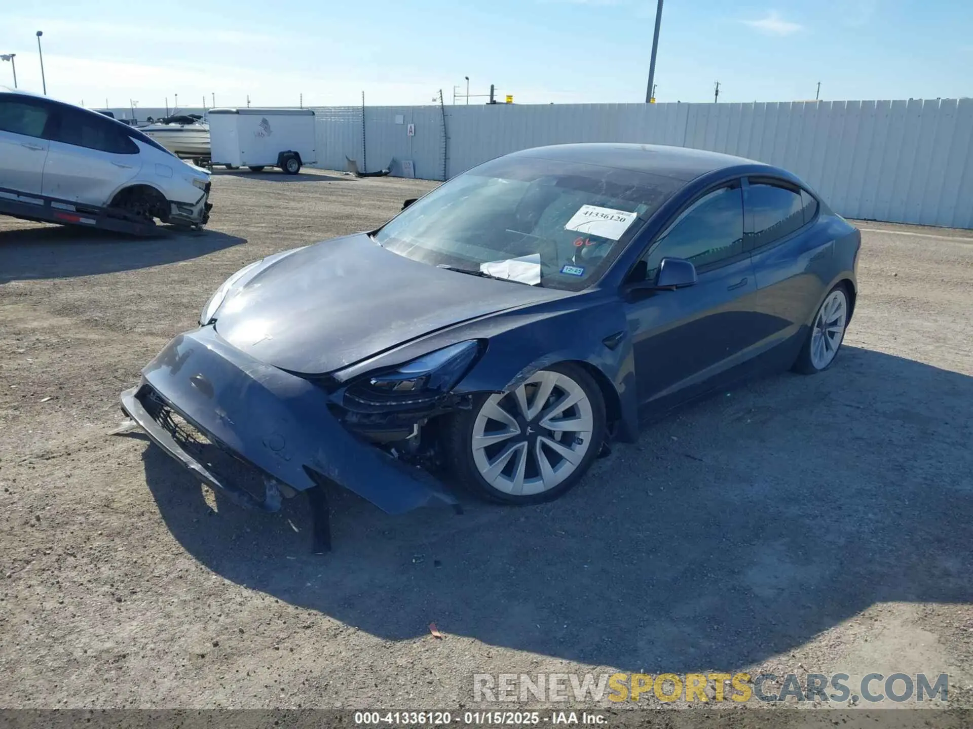 2 Photograph of a damaged car 5YJ3E1EA7PF673000 TESLA MODEL 3 2023