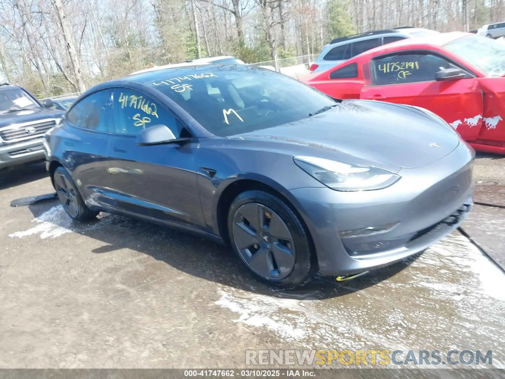 1 Photograph of a damaged car 5YJ3E1EA7PF674048 TESLA MODEL 3 2023