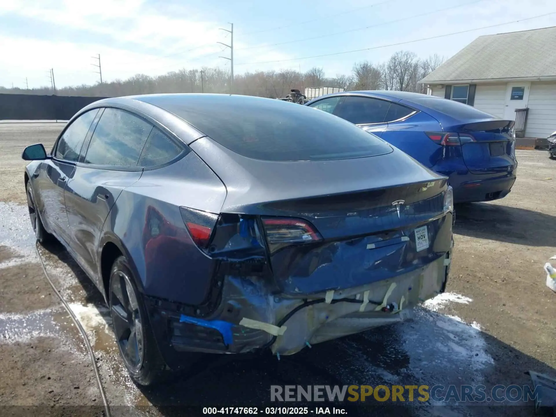 6 Photograph of a damaged car 5YJ3E1EA7PF674048 TESLA MODEL 3 2023
