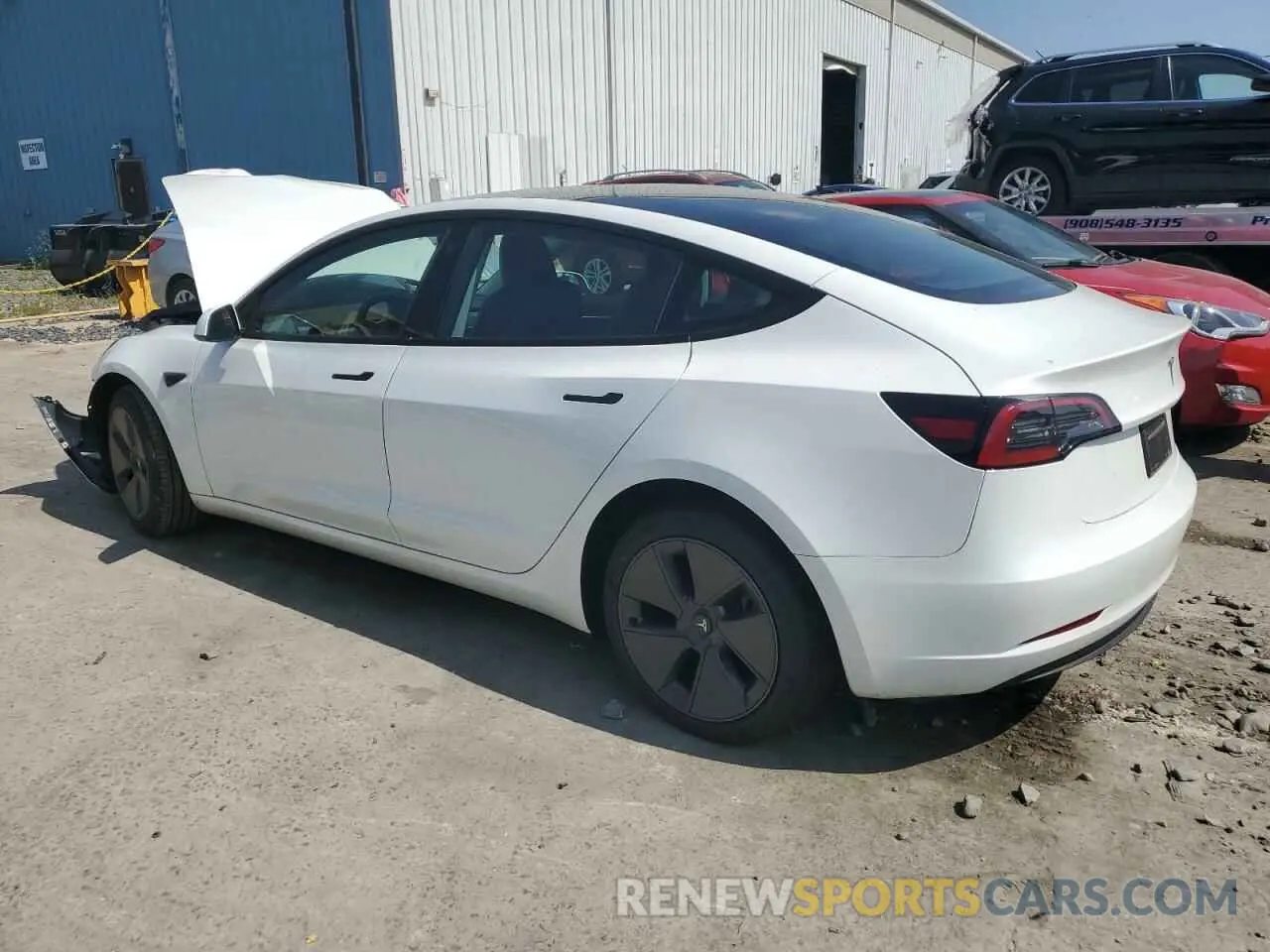 2 Photograph of a damaged car 5YJ3E1EA7PF688922 TESLA MODEL 3 2023